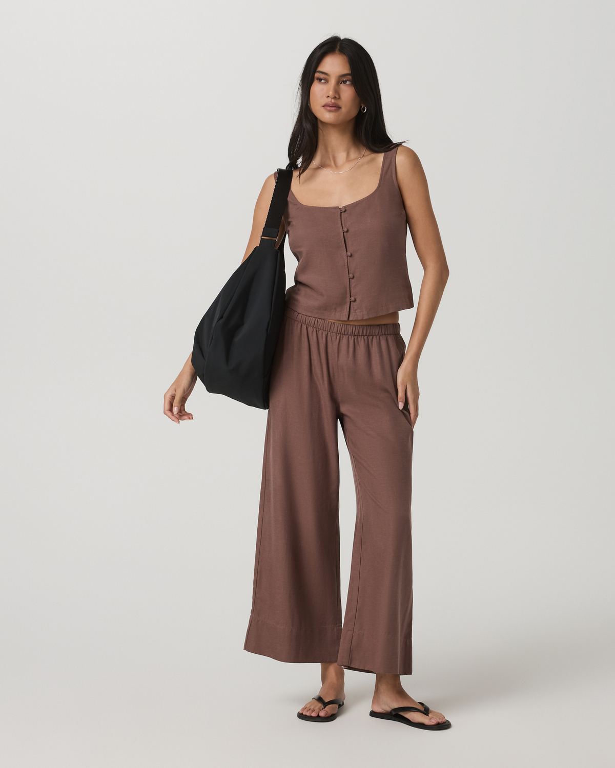 Vuori Trestles Twill Crop Wideleg Pant