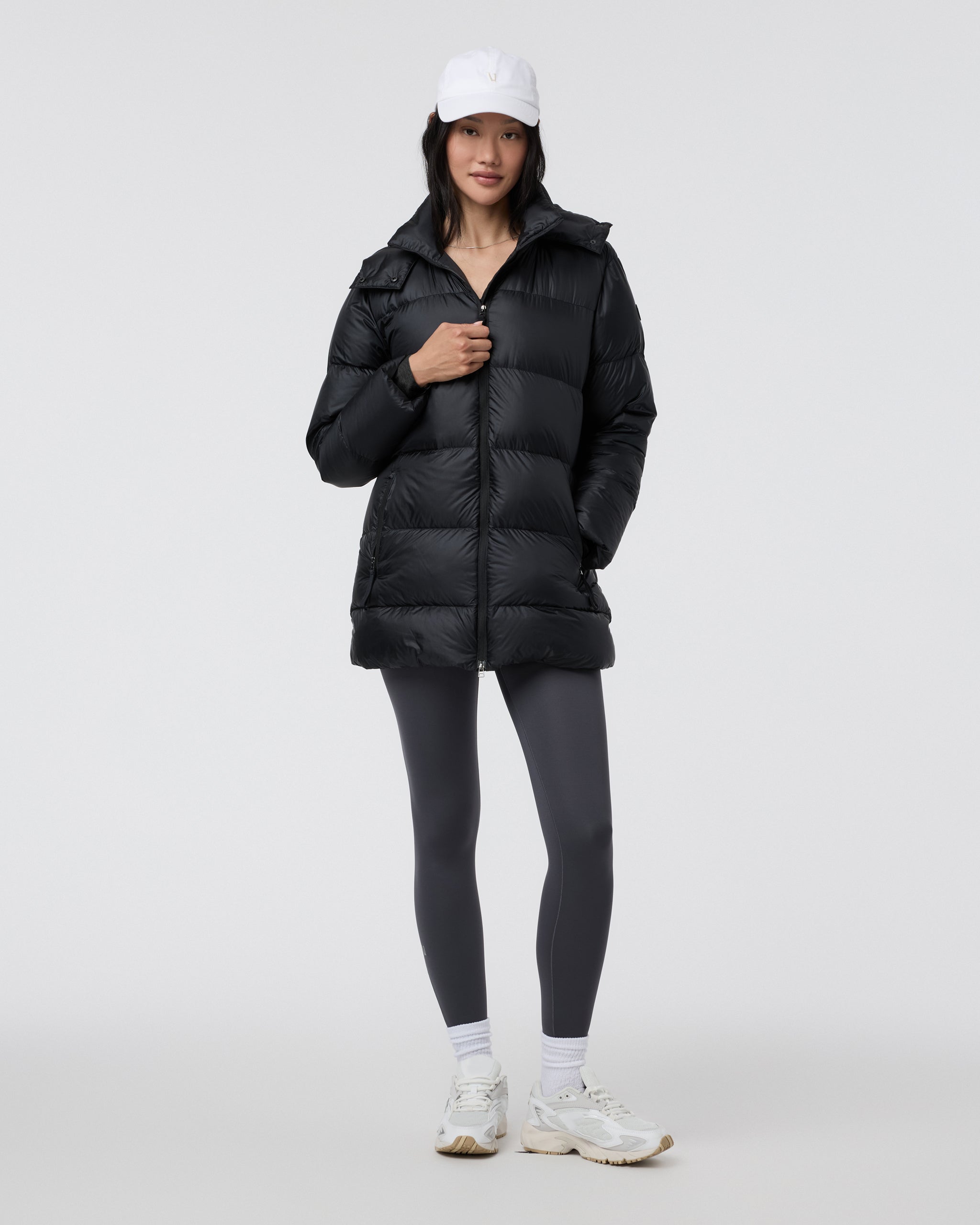 Vuori Womens Coordinate Long Down Jacket