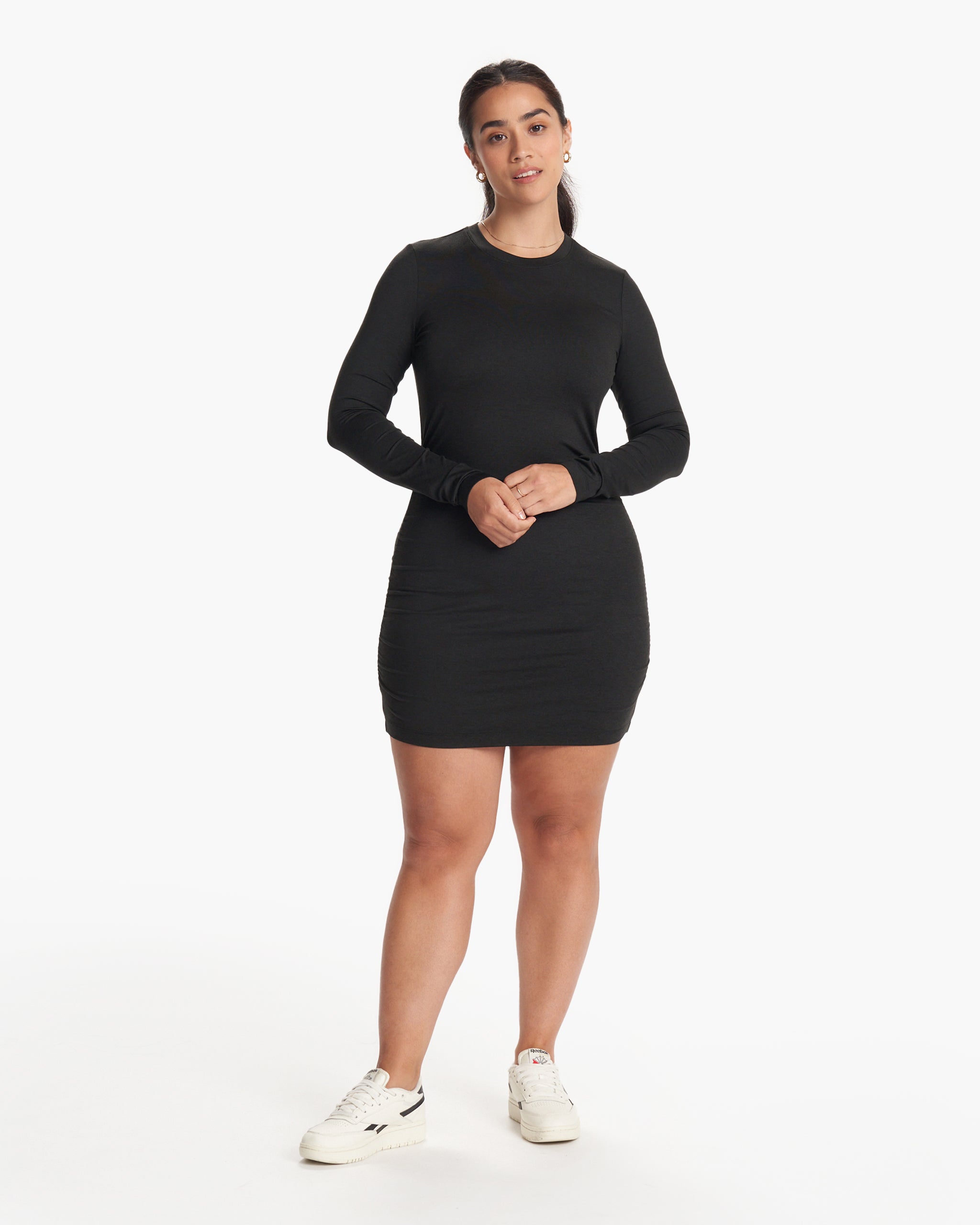 Vuori Long Sleeve Halo Essential Dress