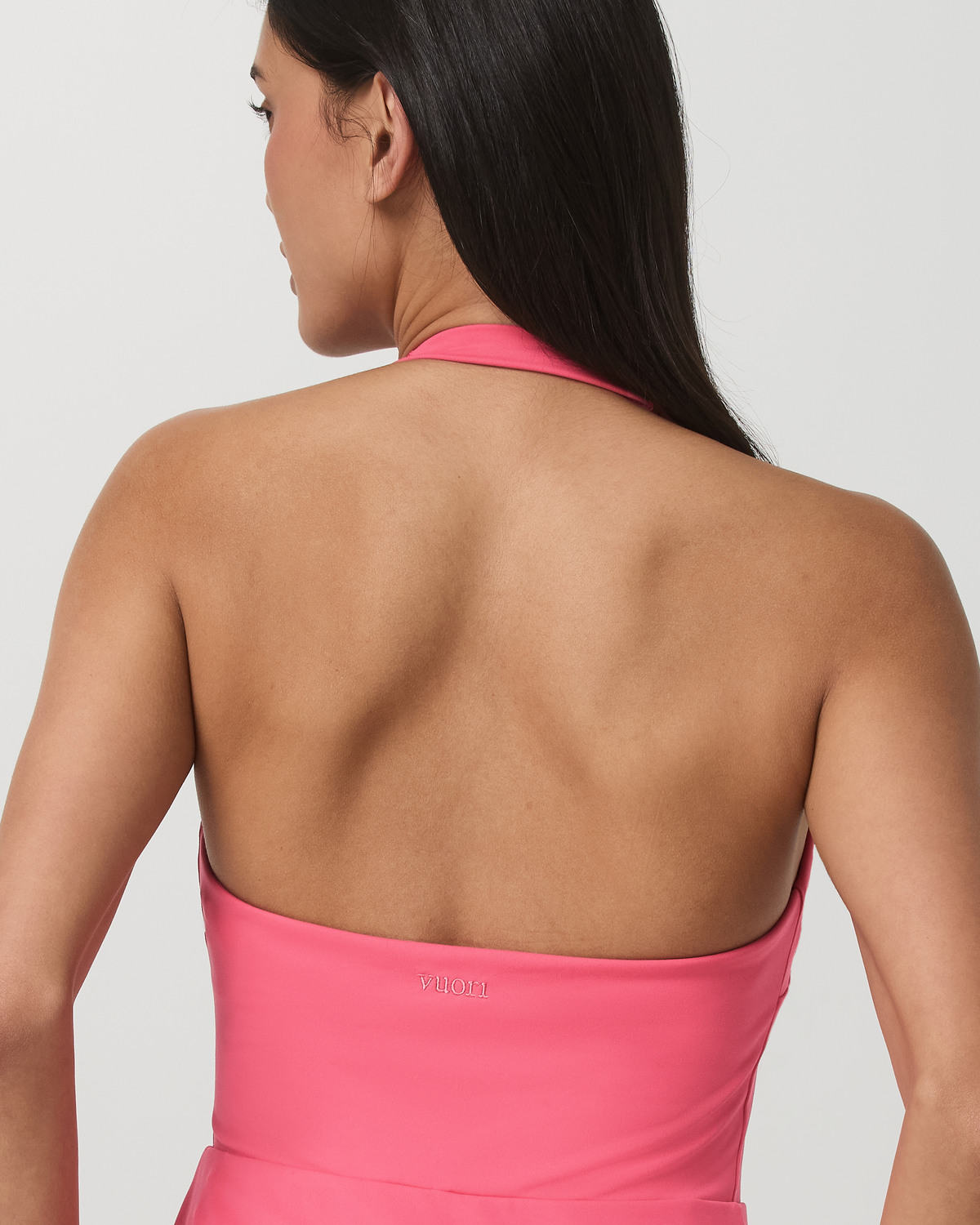 Vuori Tiebreak Halter Dress