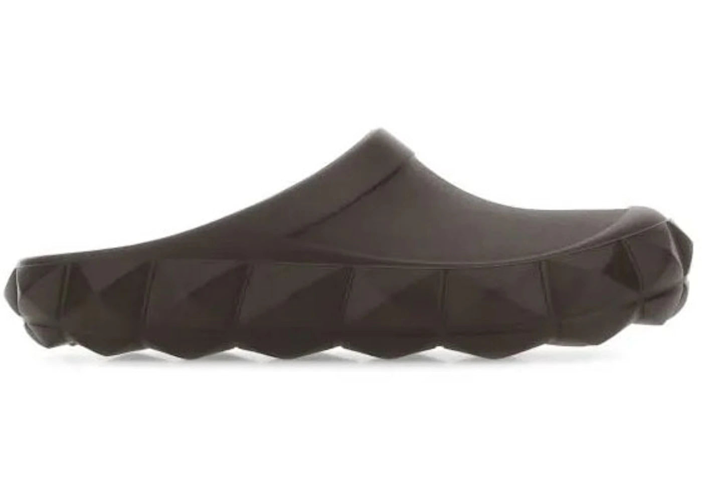 Valentino Roman Stud Slide Brown