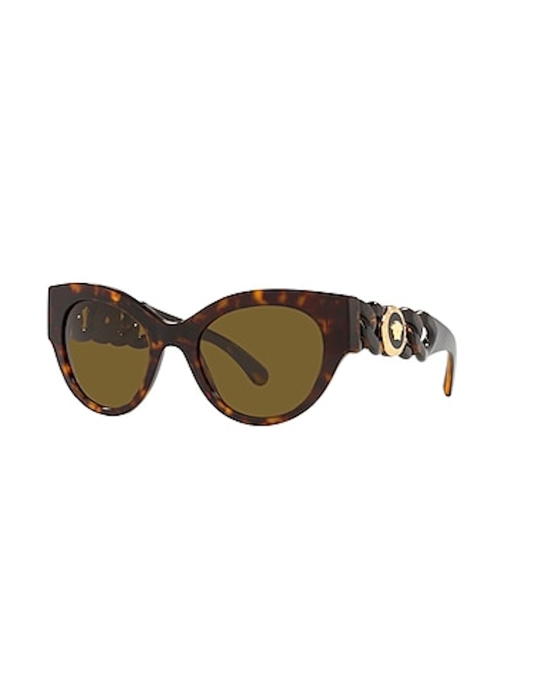 Versace Cat Eye Sunglasses Tortise (Ve4408-10873)