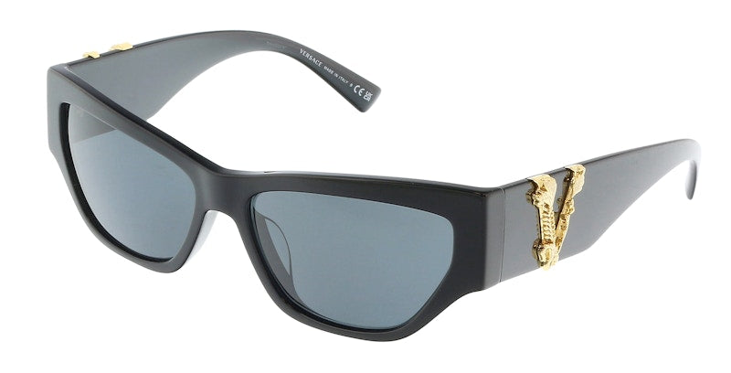 Versace Cateye Sunglasses Black (0Ve4383F)