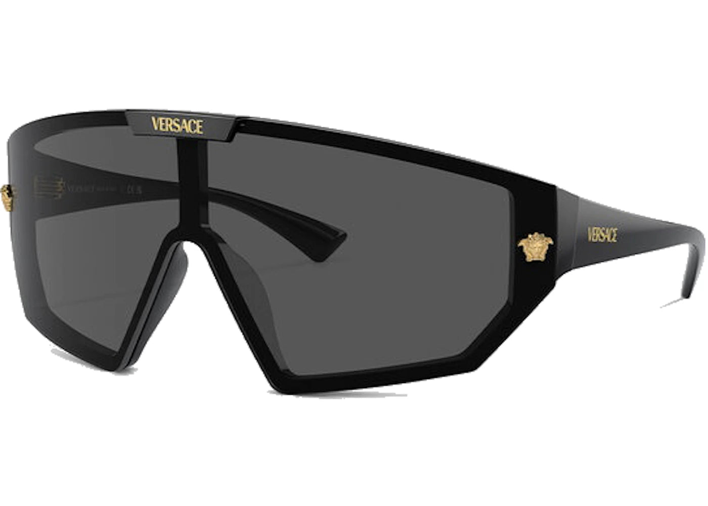 versace maxi medusa horizon sgh sunglasses black (ve4461)