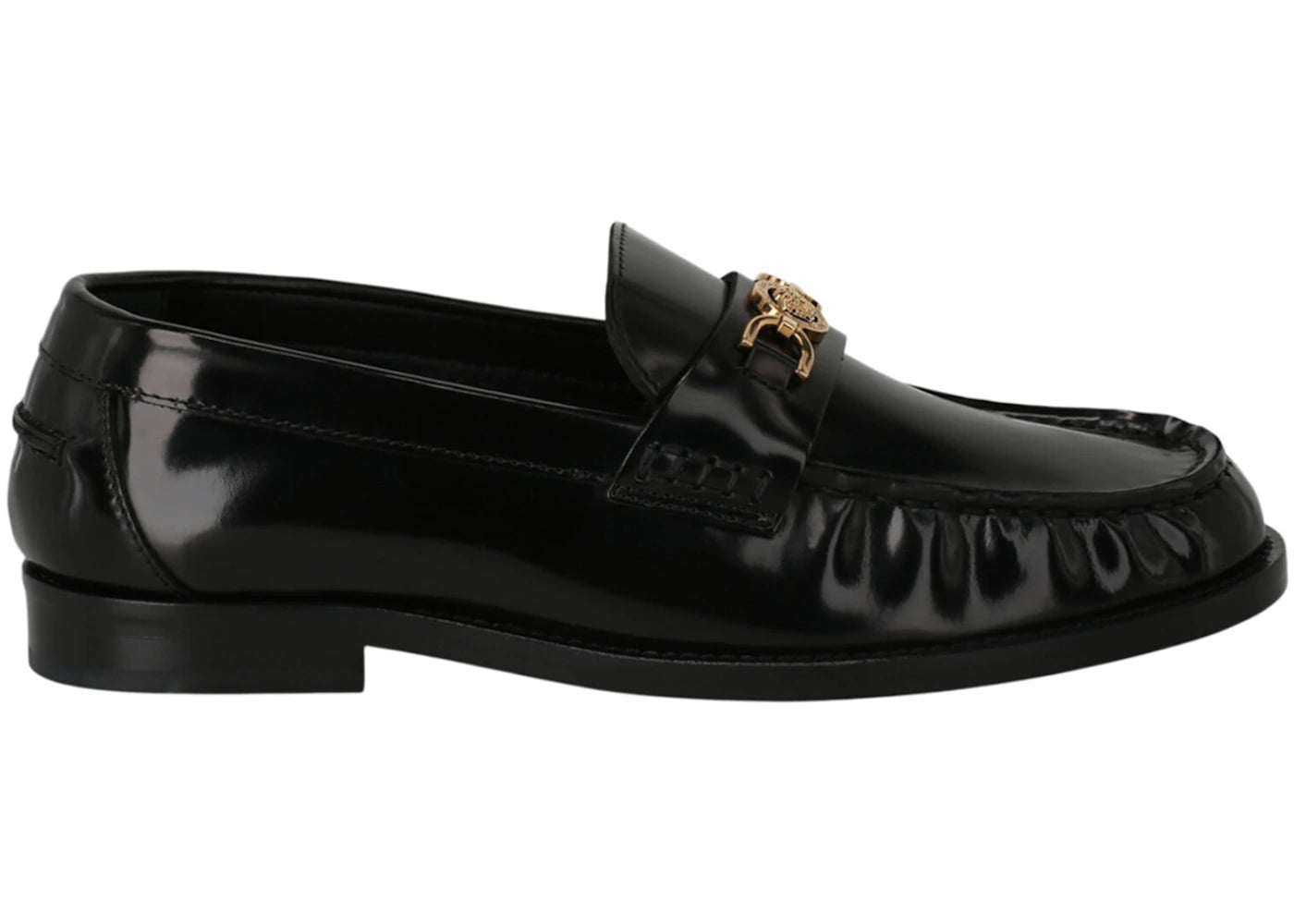 versace medusa '95 loafers black (women's)