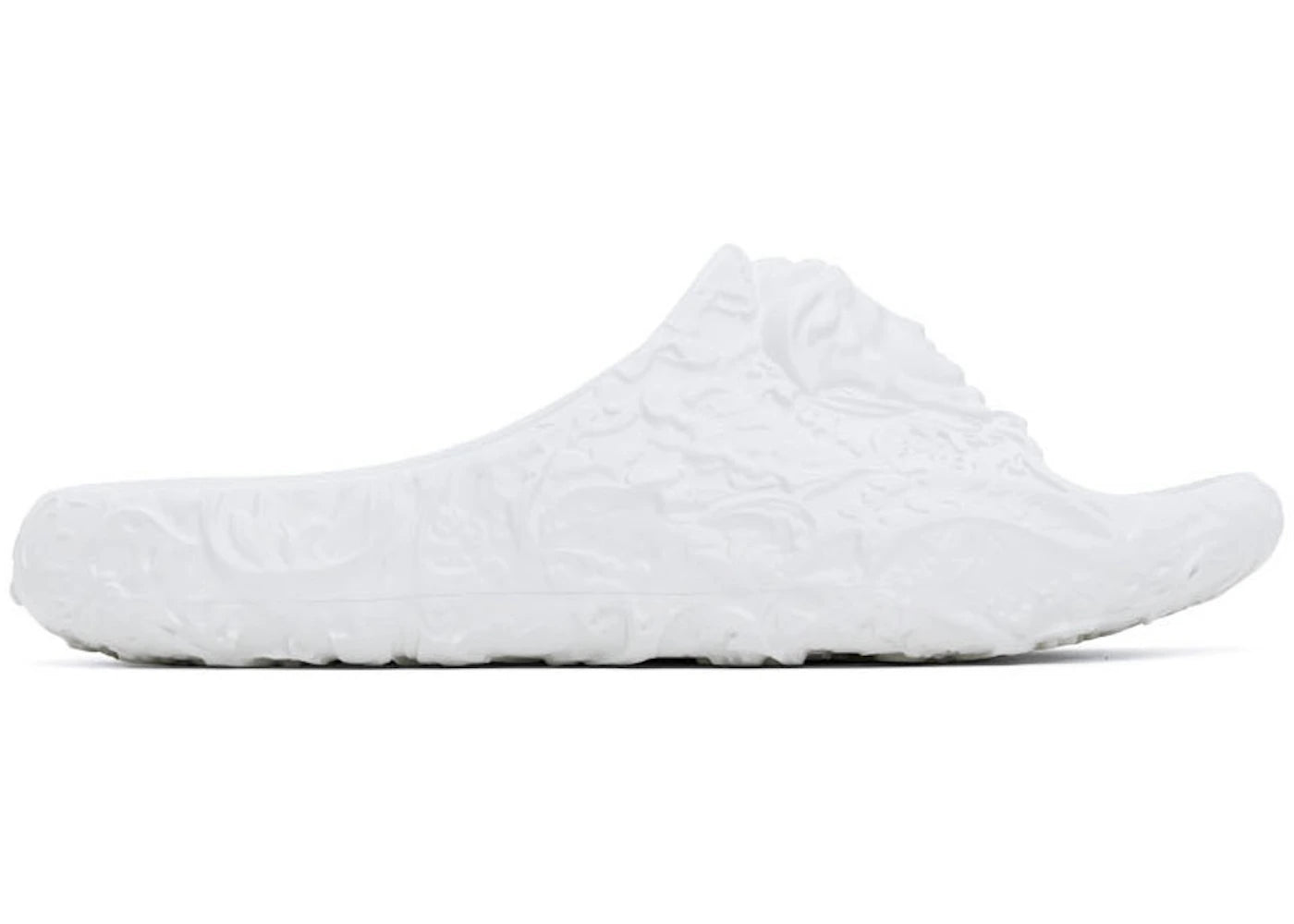 Versace Medusa Dimension Slide White (Women'S)