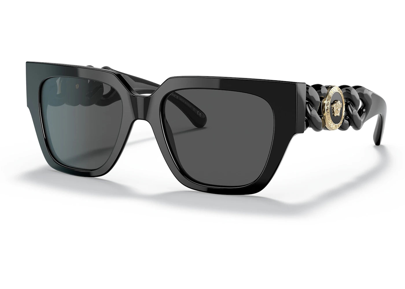 versace square sunglasses black (ve4409)