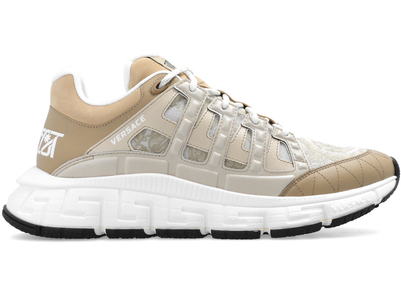 Versace Trigreca Sneakers Beige (Women'S)