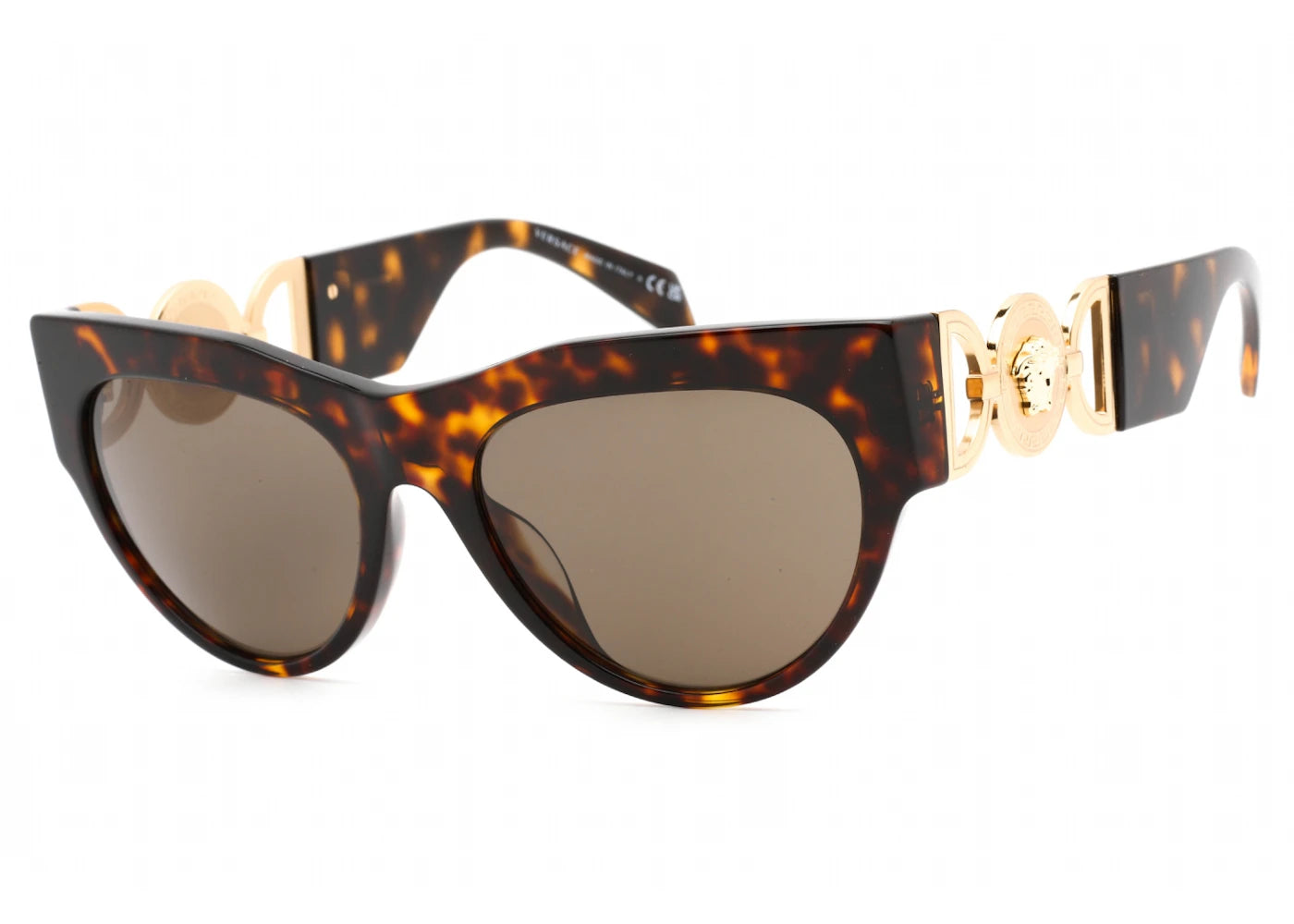 versace winged medusa sunglasses tortise (ve4440u-108/3)