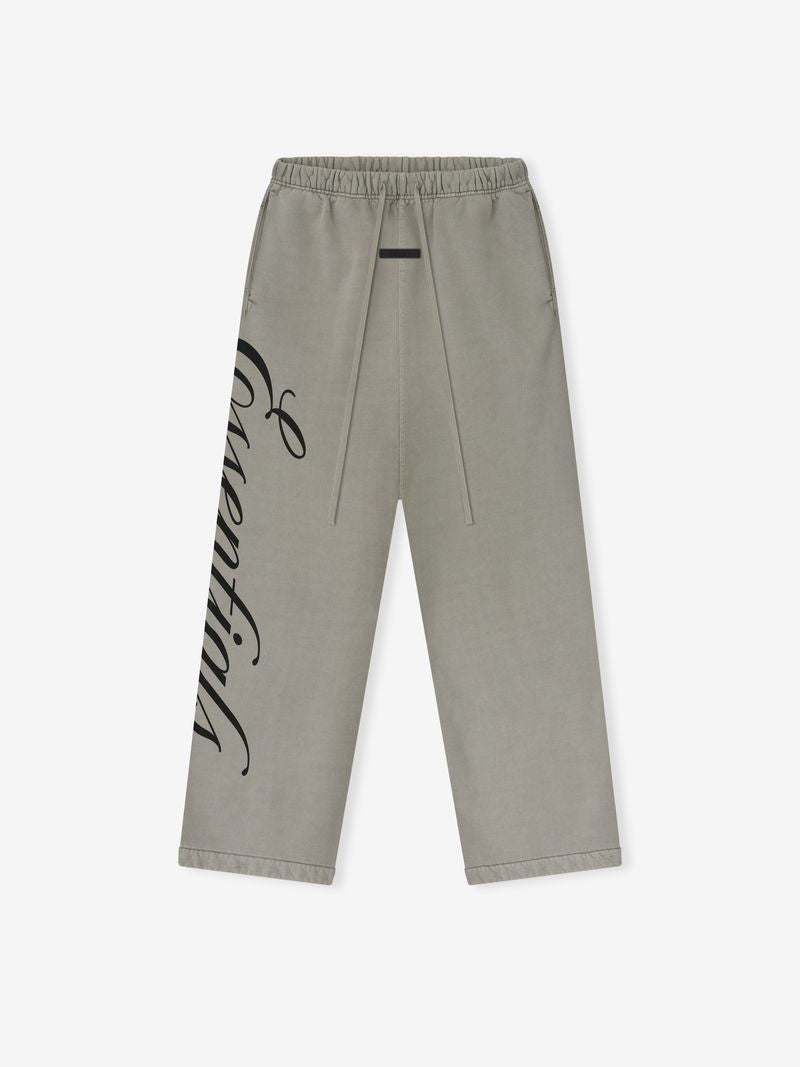 Essentials Heavy Fleece Lounge Sweatpant Smoke Grey
