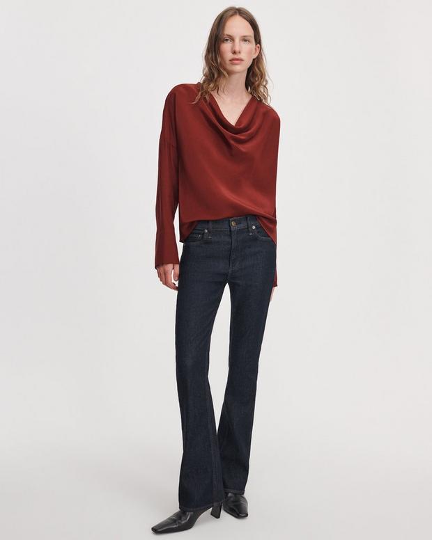 Rag & Bone Vinnie Silk Blouse