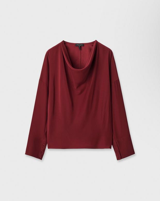Rag & Bone Vinnie Silk Blouse