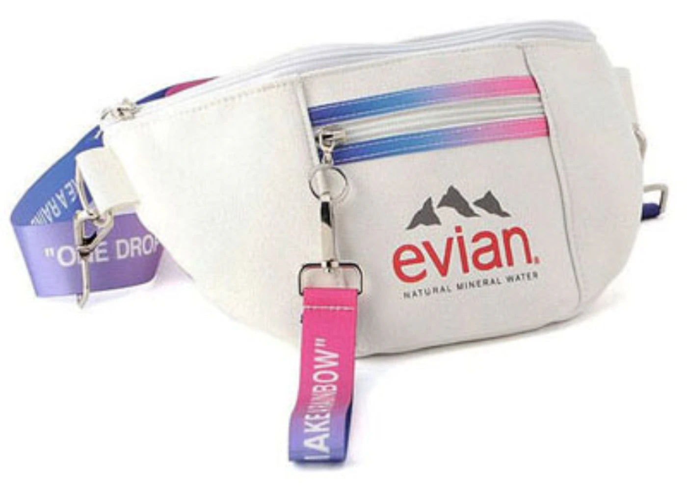 Virgil Abloh X Evian Bag White