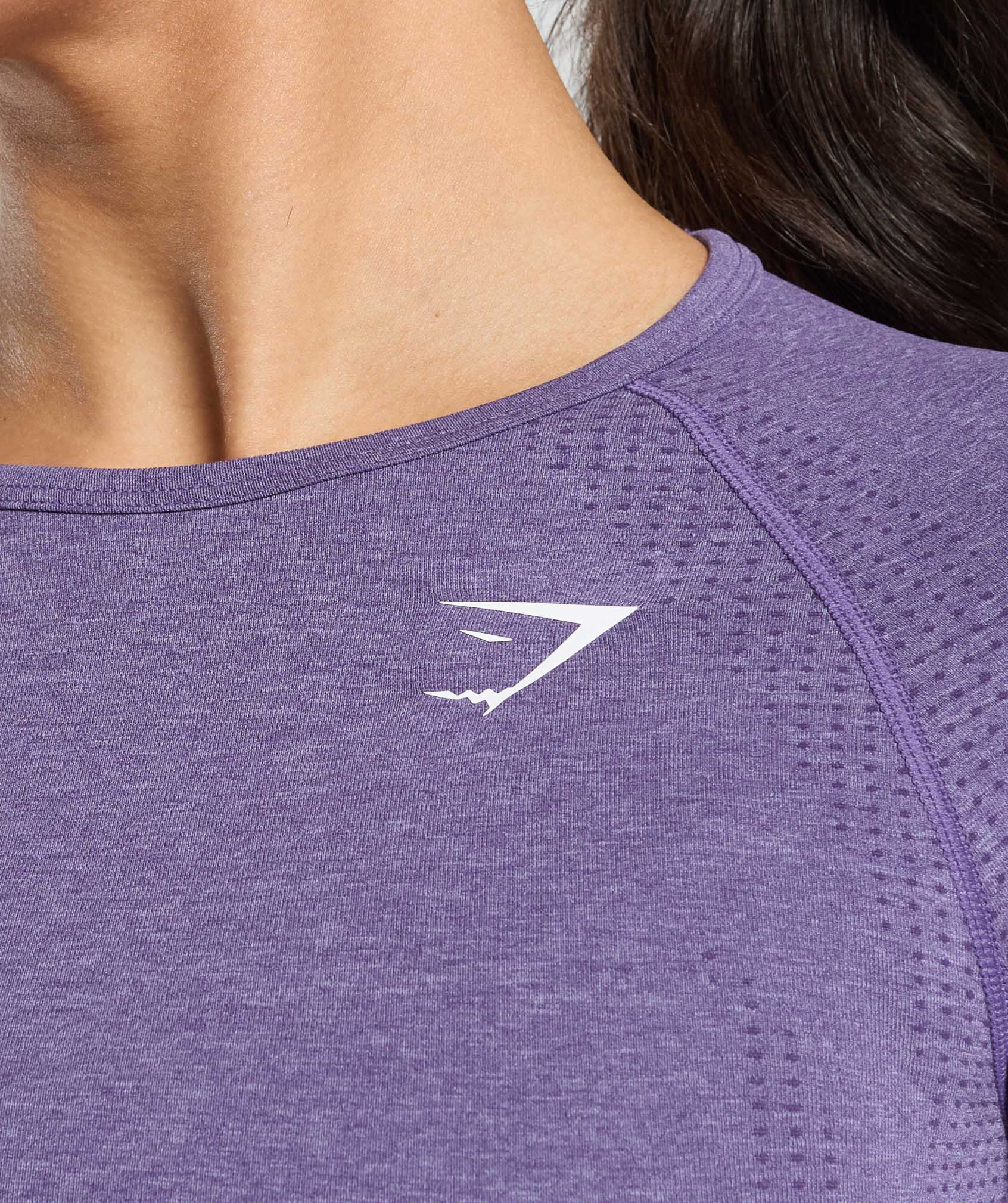Women's Gymshark Vital Crop Top Functional Purple