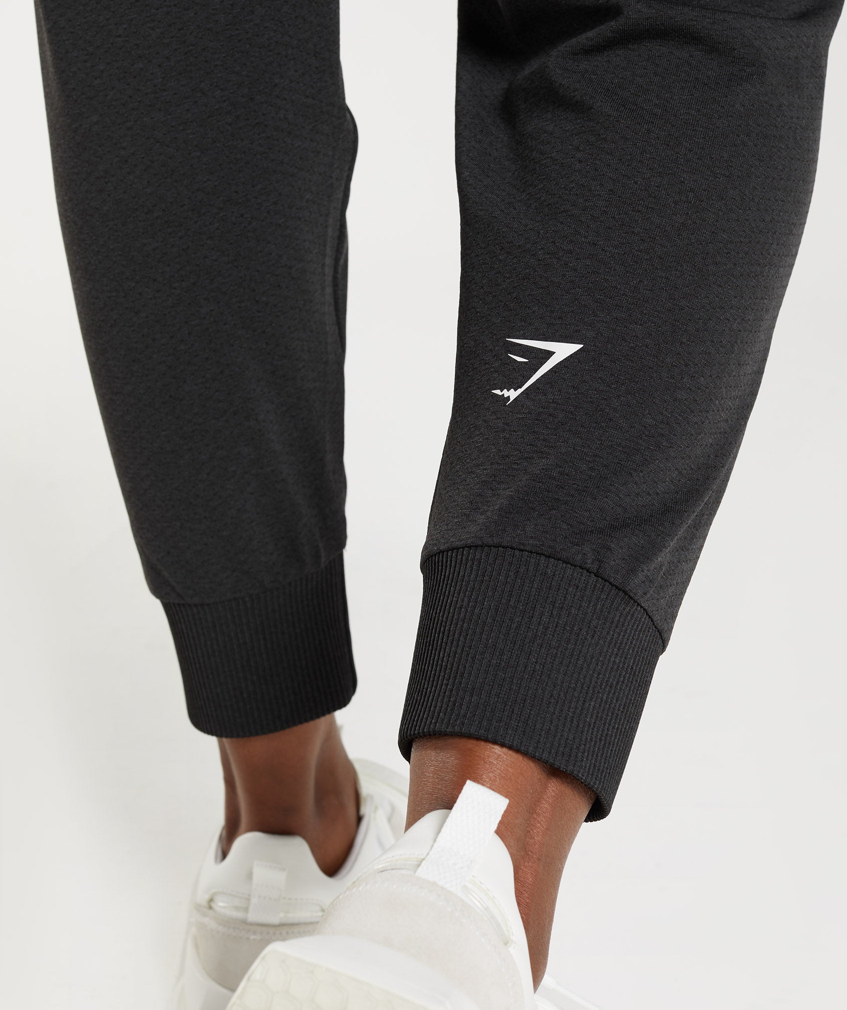 Women's Gymshark Vital Joggers Black Marl