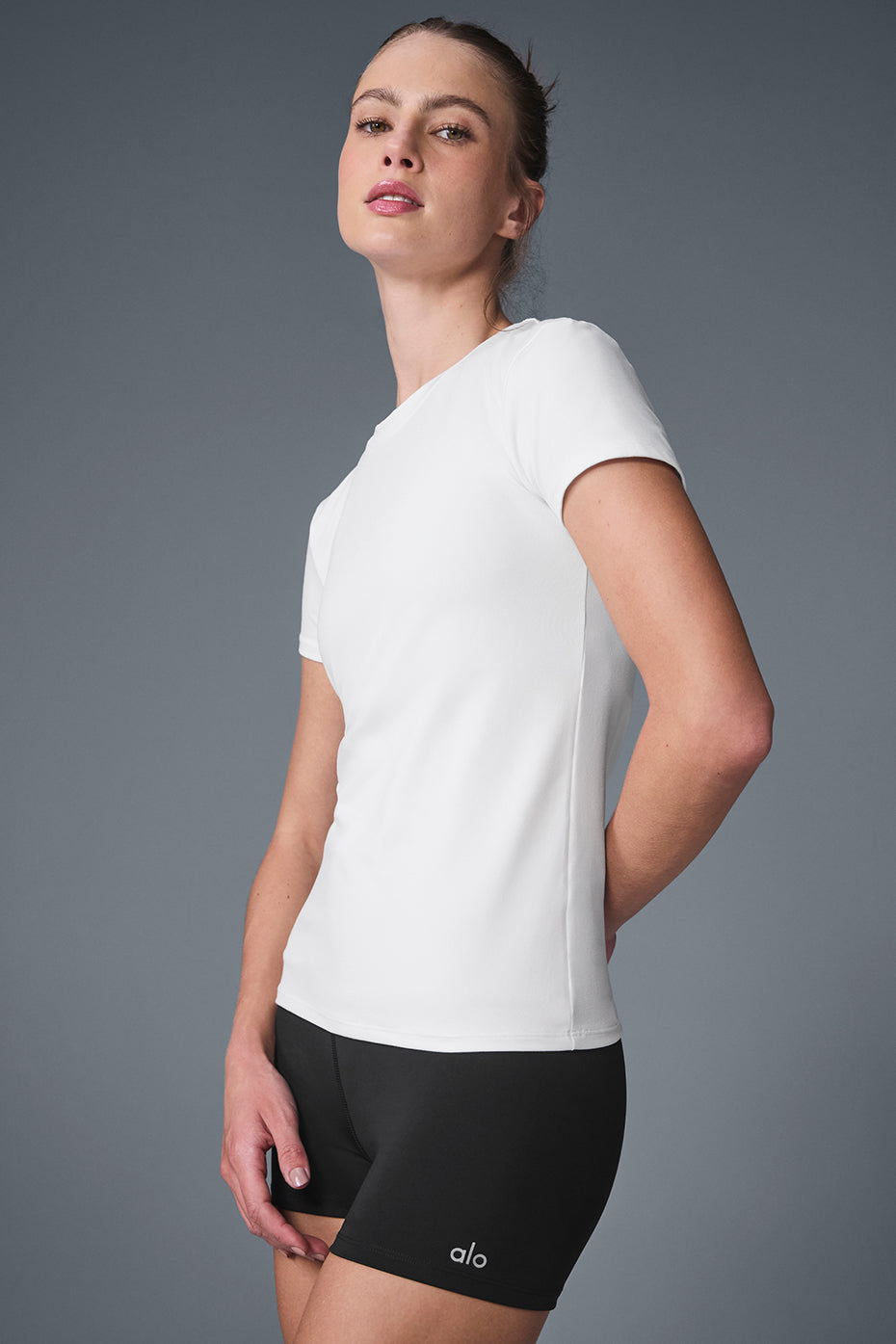 Alo Yoga Women'S Alosoft Finesse Tee