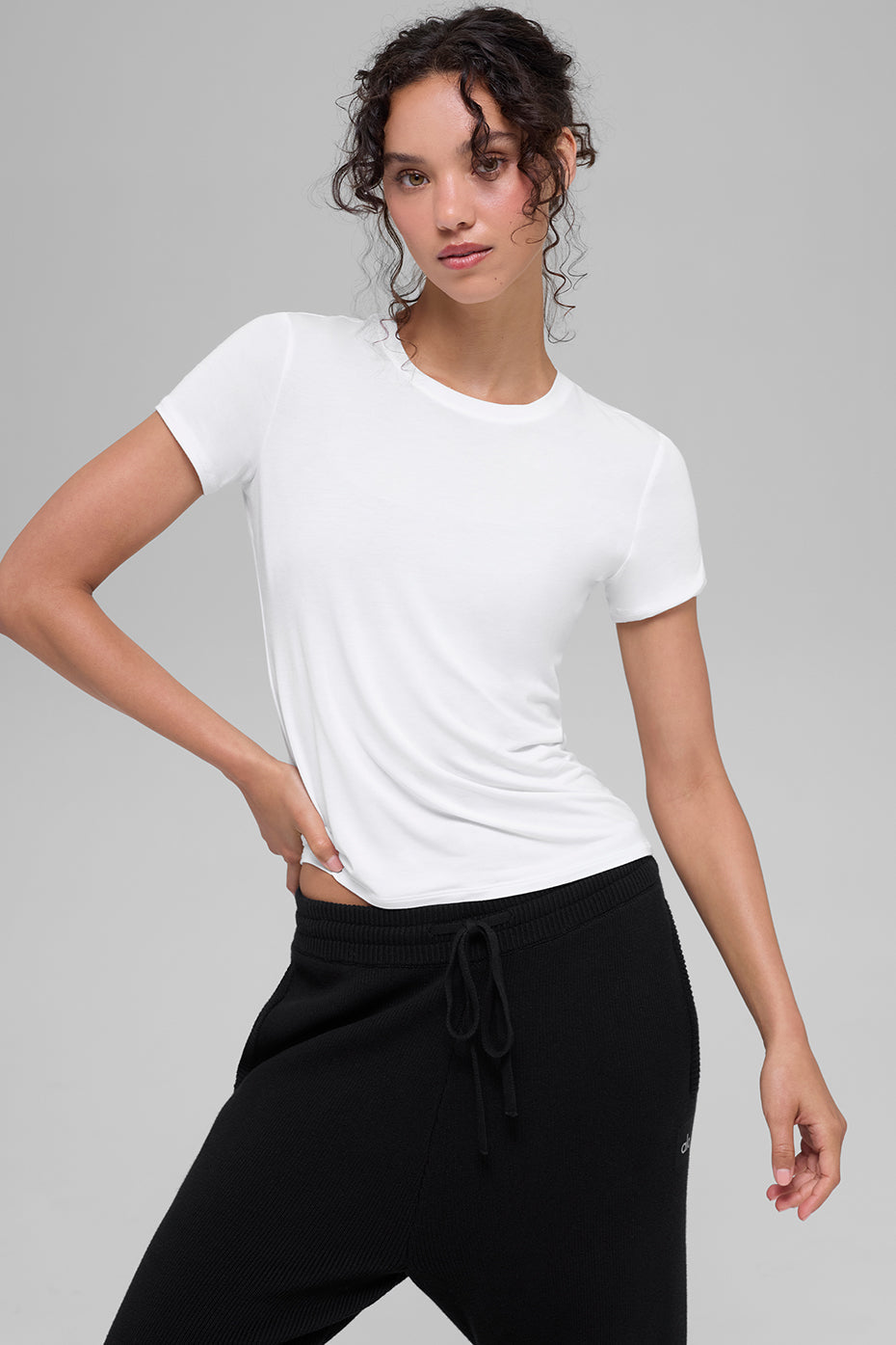 Alo Yoga Women'S All Day Short Sleeve