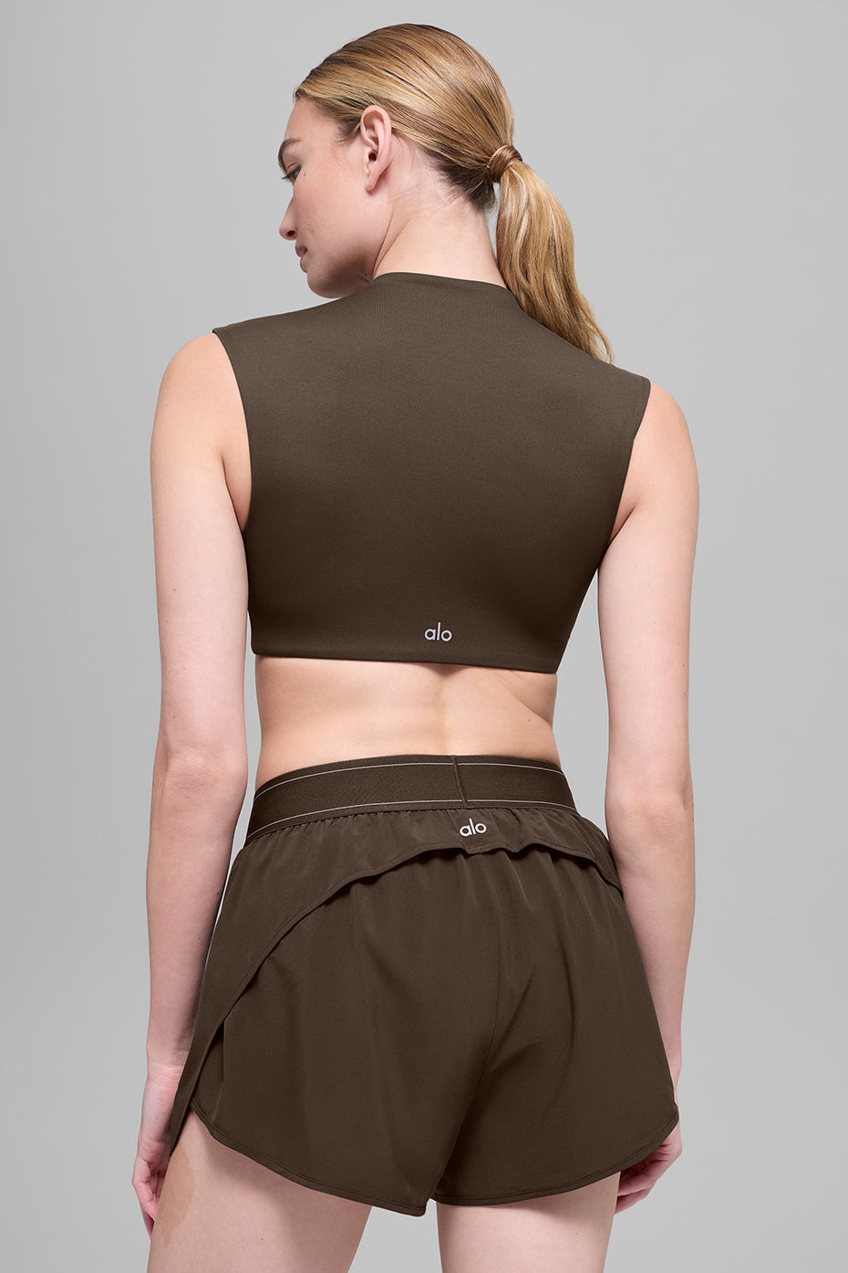 Alo Yoga Women'S Alo Softsculpt Capped Out Short Sleeve