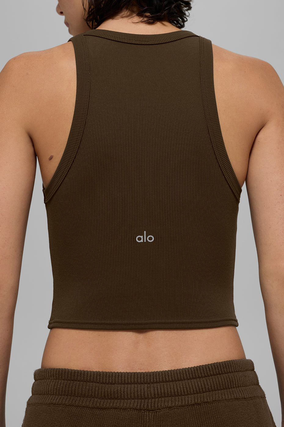 Alo Yoga Women'S Goddess Ribbed Go-To Tank