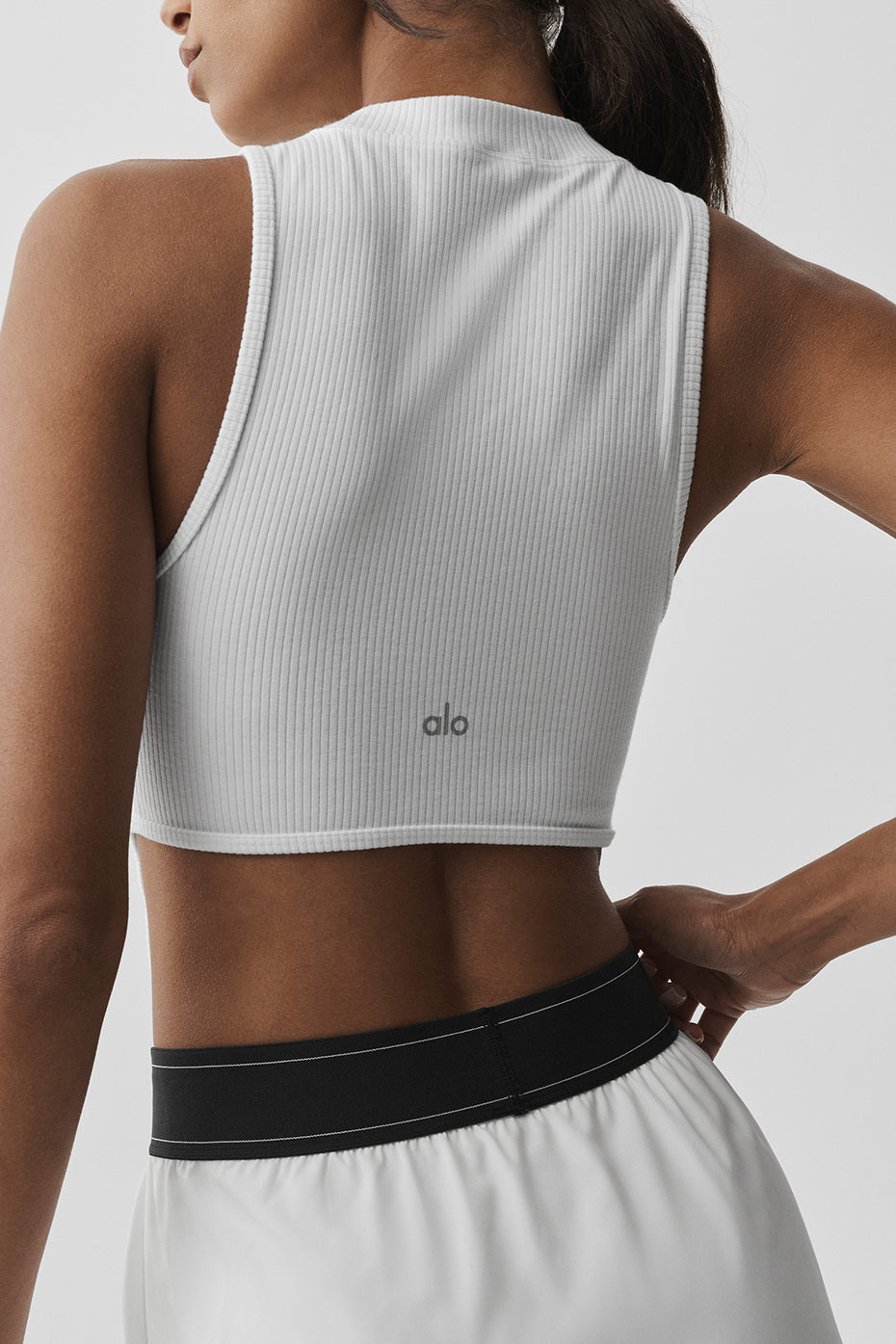Alo Yoga Women'S Wellness Rib Flaunt Tank