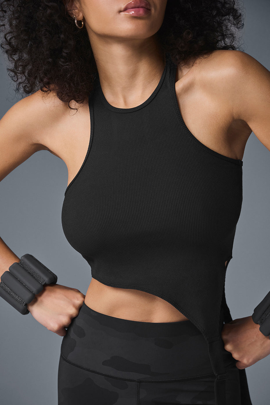 Alo Yoga Women'S Alosoft Ribbed Revelation Tank