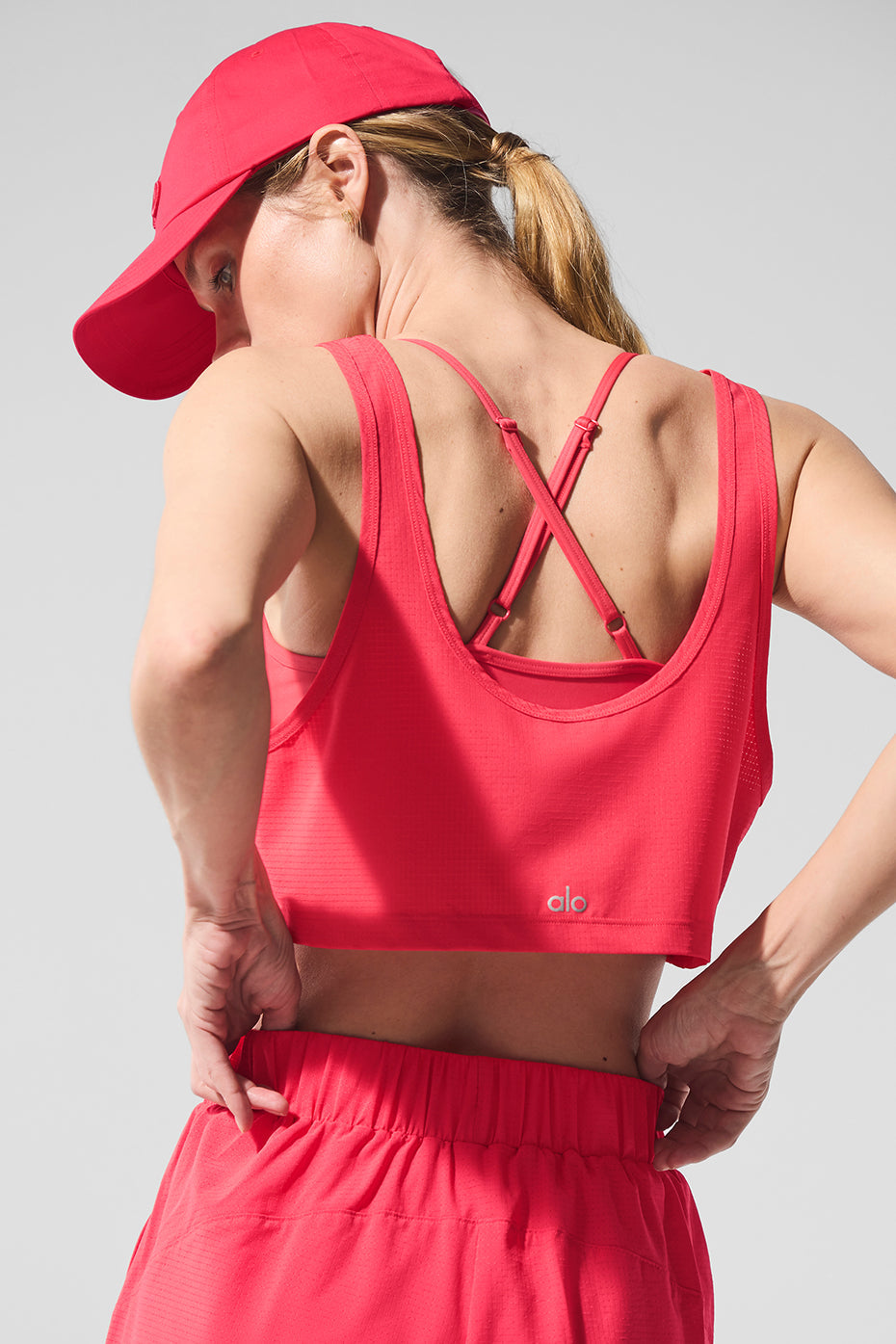 Alo Yoga Women'S Cropped Sport Star Tank