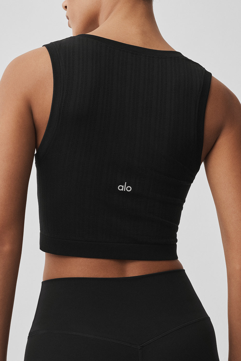 Alo Yoga Women'S Seamless Pointelle Tank