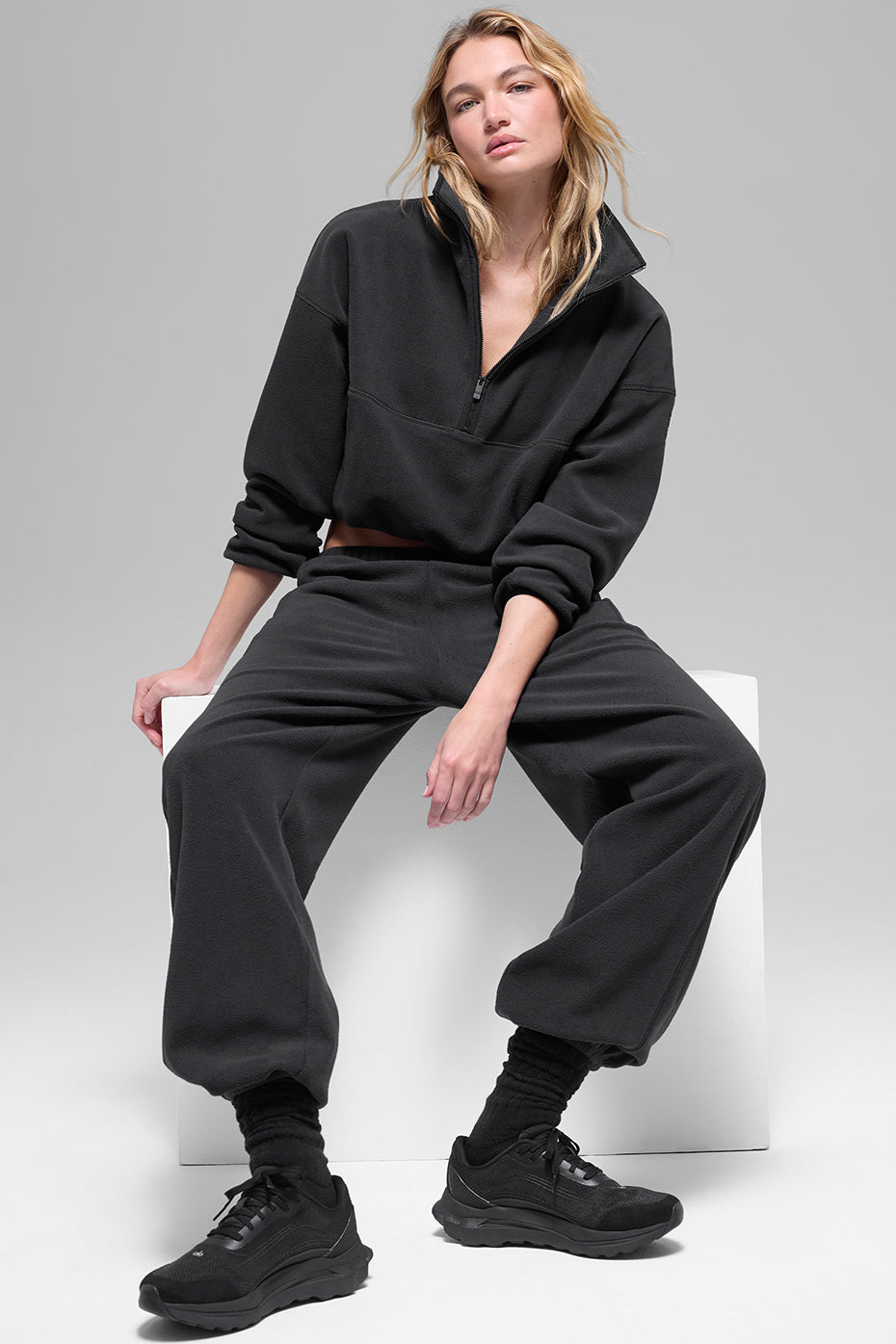 Alo Yoga Women'S Polar Fleece Retreat Cover Up