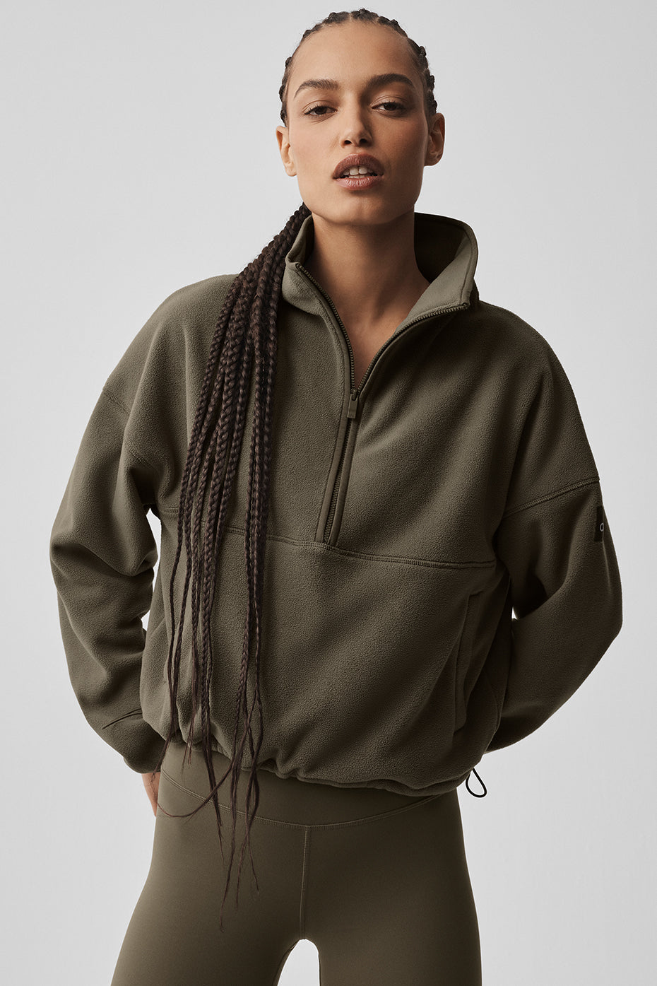 Alo Yoga Women'S Polar Fleece Retreat Cover Up