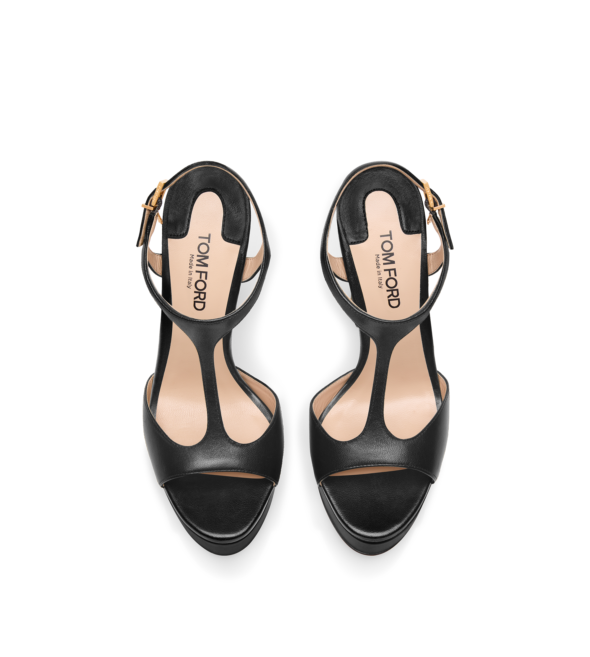 Tom Ford Nappa Leather Angelina Platform Sandal