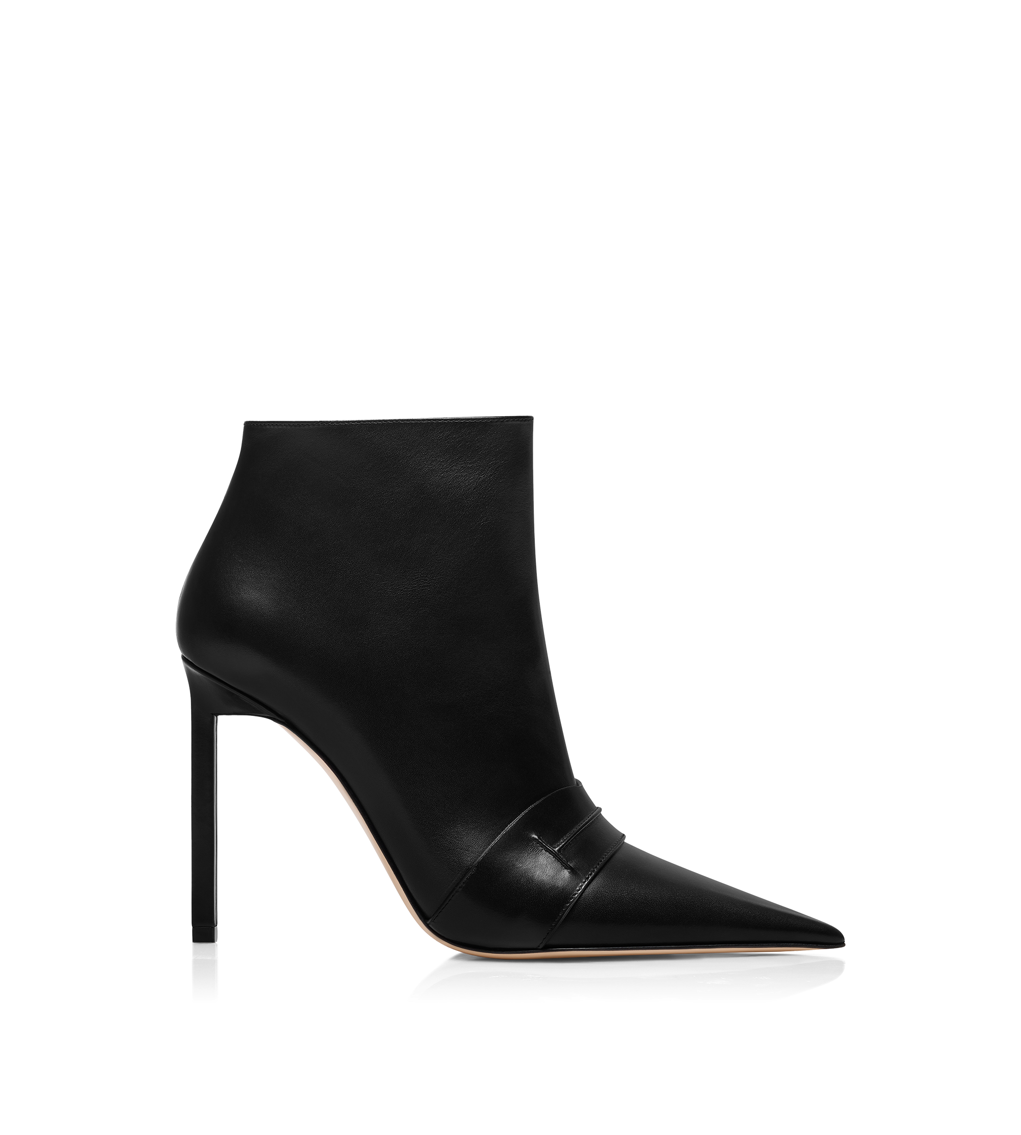 Tom Ford Leather Eva Ankle Boot