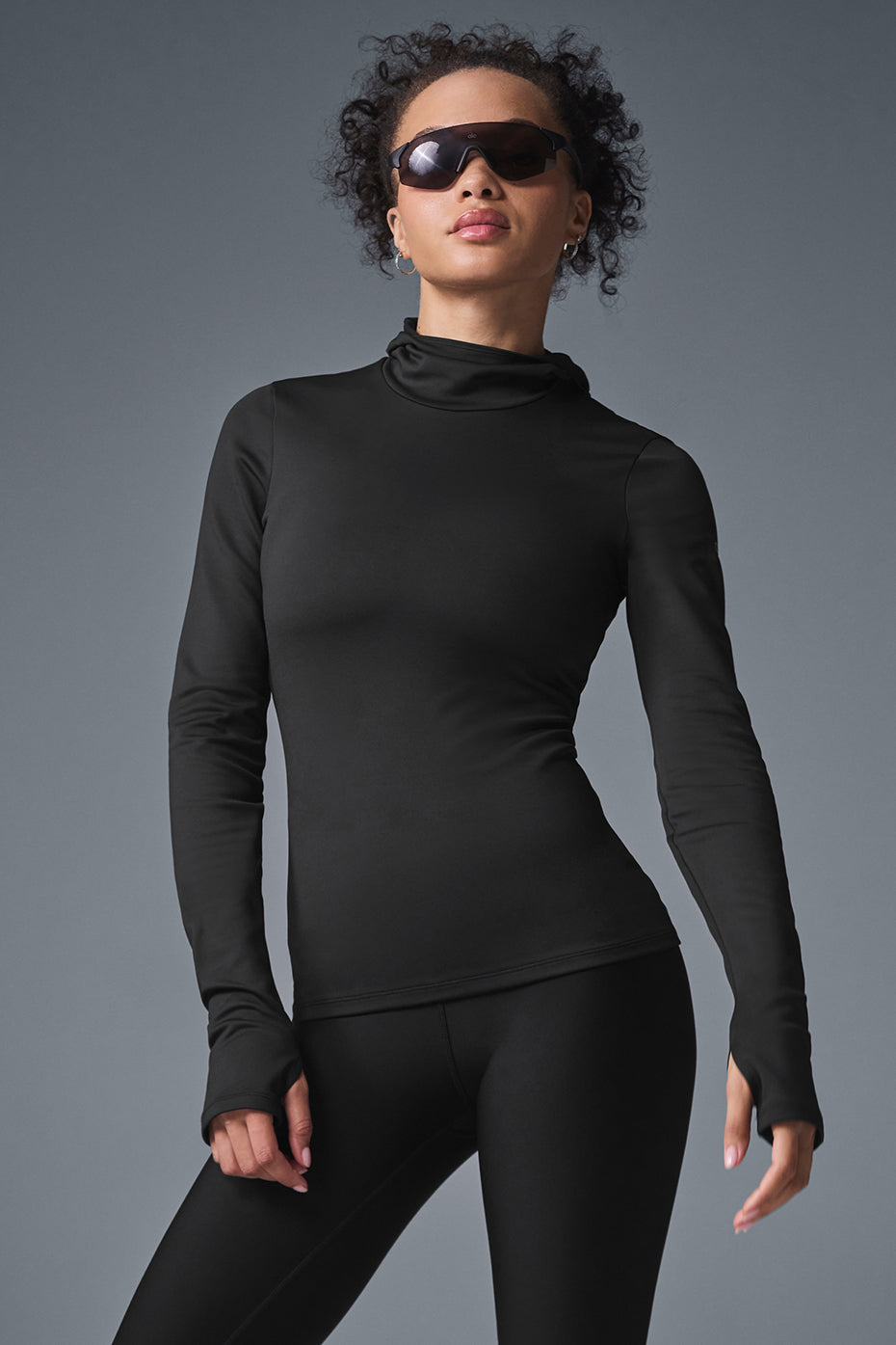 Alo Yoga Airlift Winter Warm Hooded Runner