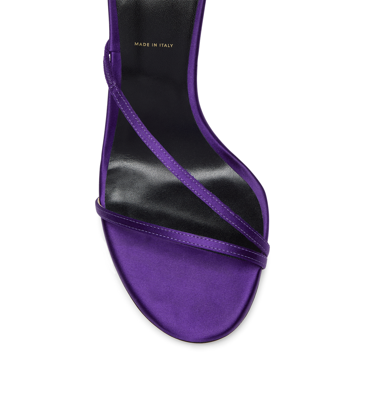 Tom Ford Satin T Ankle Strap Sandal