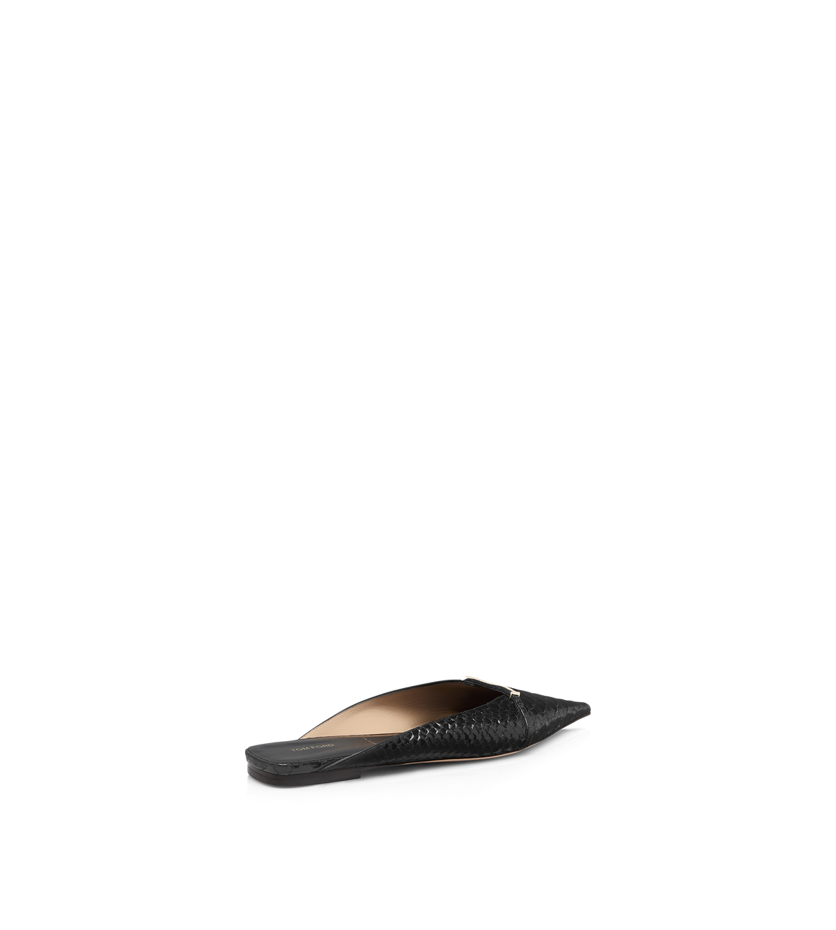 Tom Ford Semi Shiny Printed Python Julianne Mule