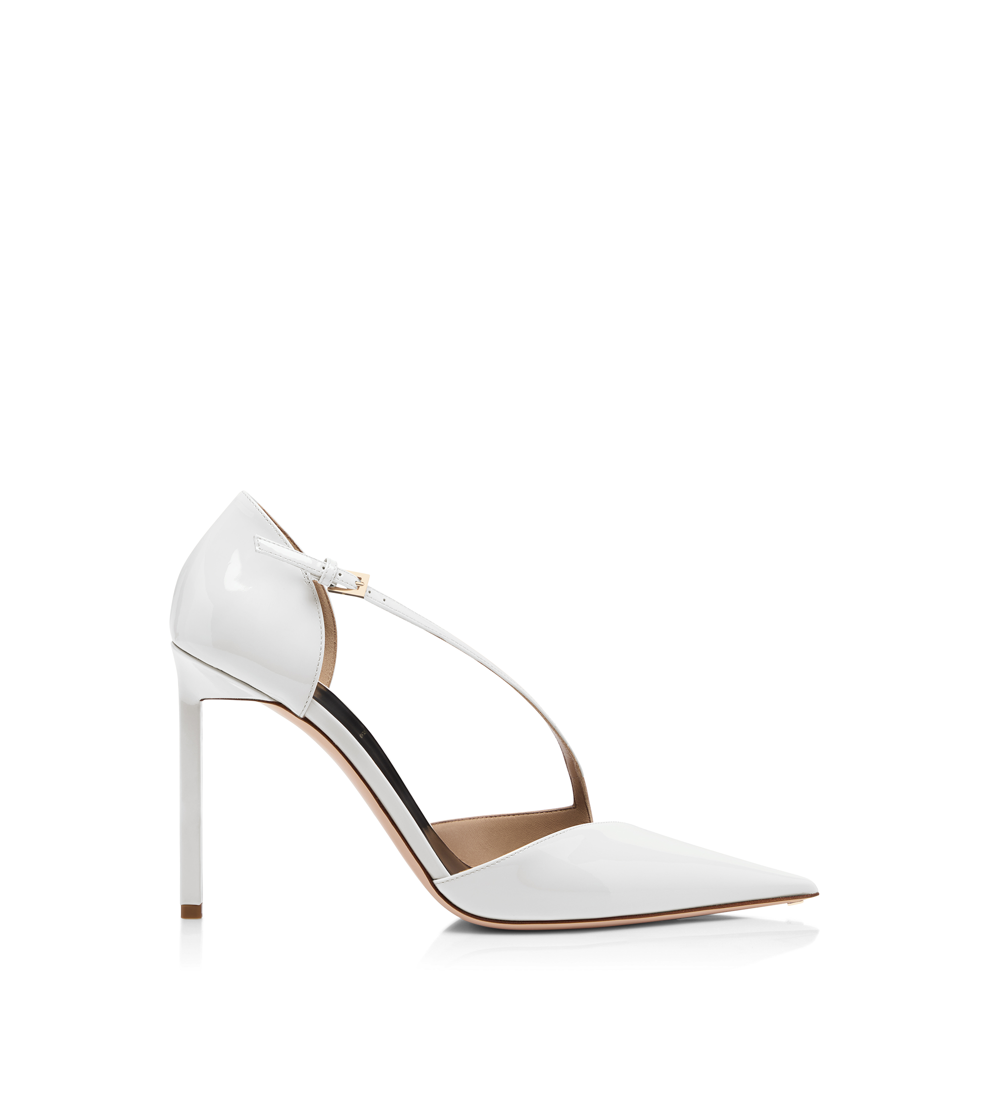 Tom Ford Patent Leather Asymmetric Pump