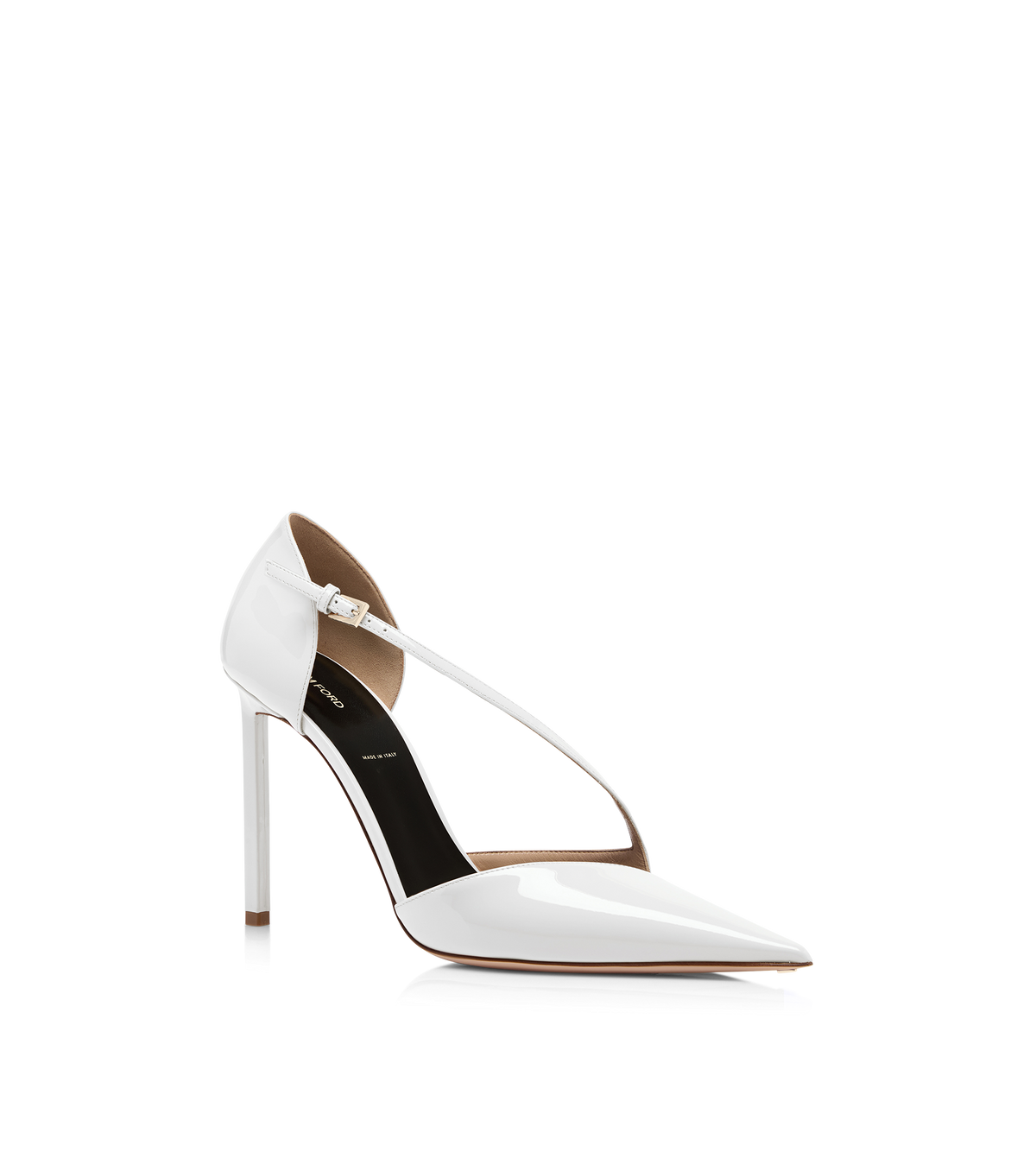 Tom Ford Patent Leather Asymmetric Pump