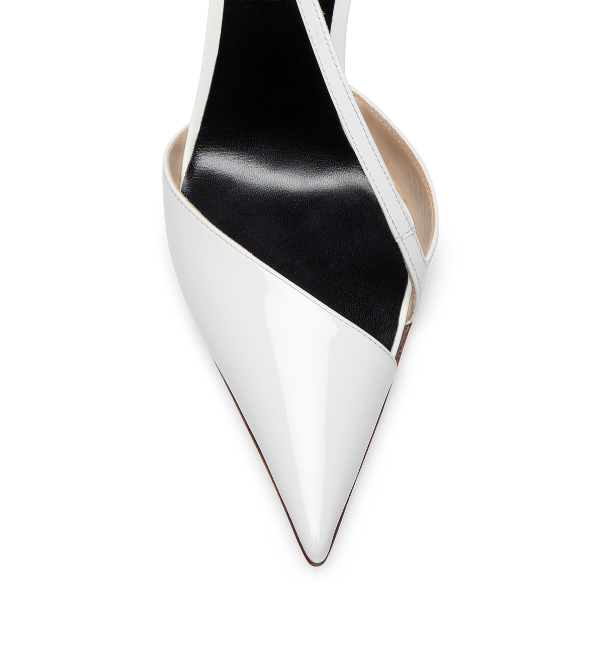 Tom Ford Patent Leather Asymmetric Pump