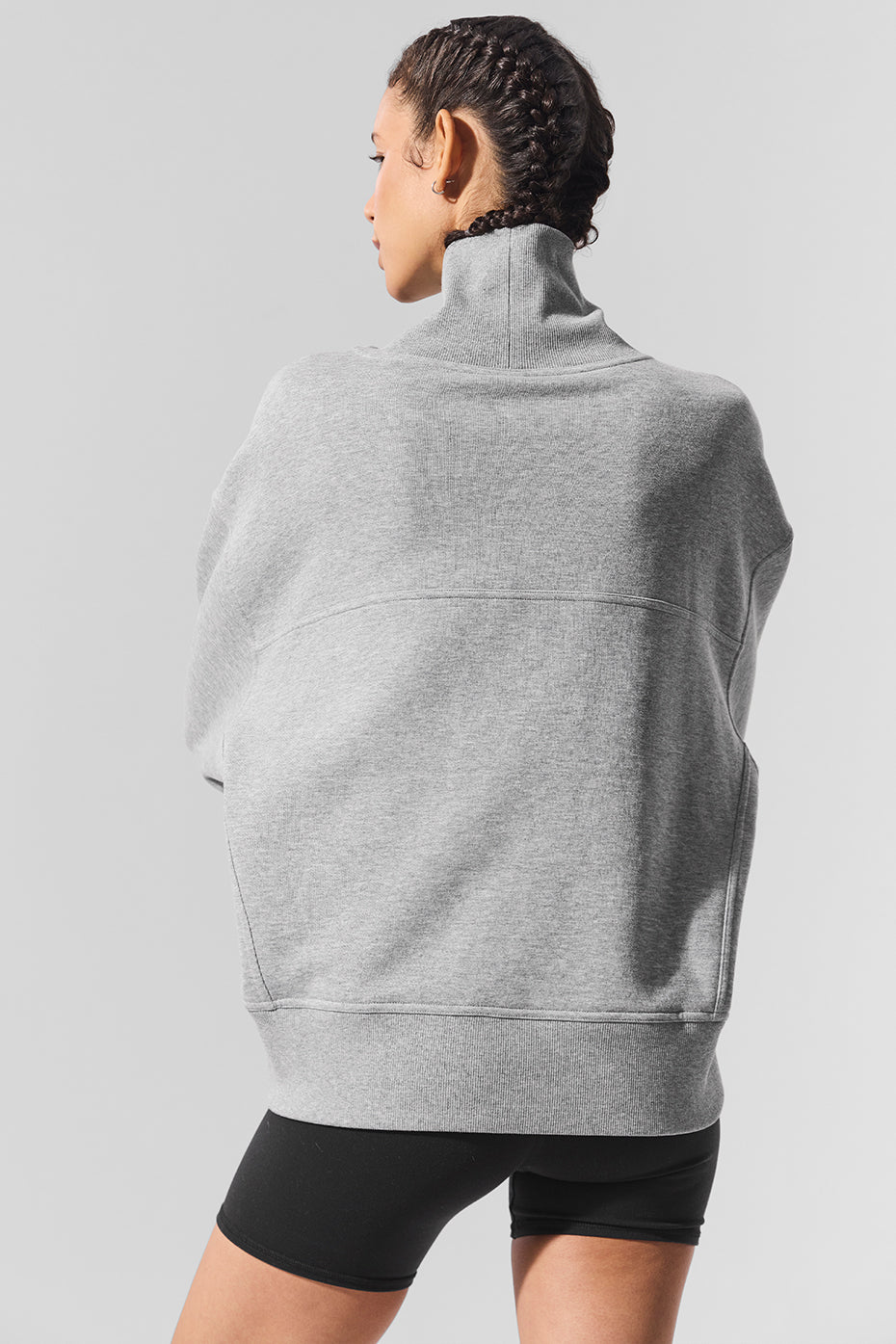 Alo Yoga Women'S Hazy Mock Neck Pullover