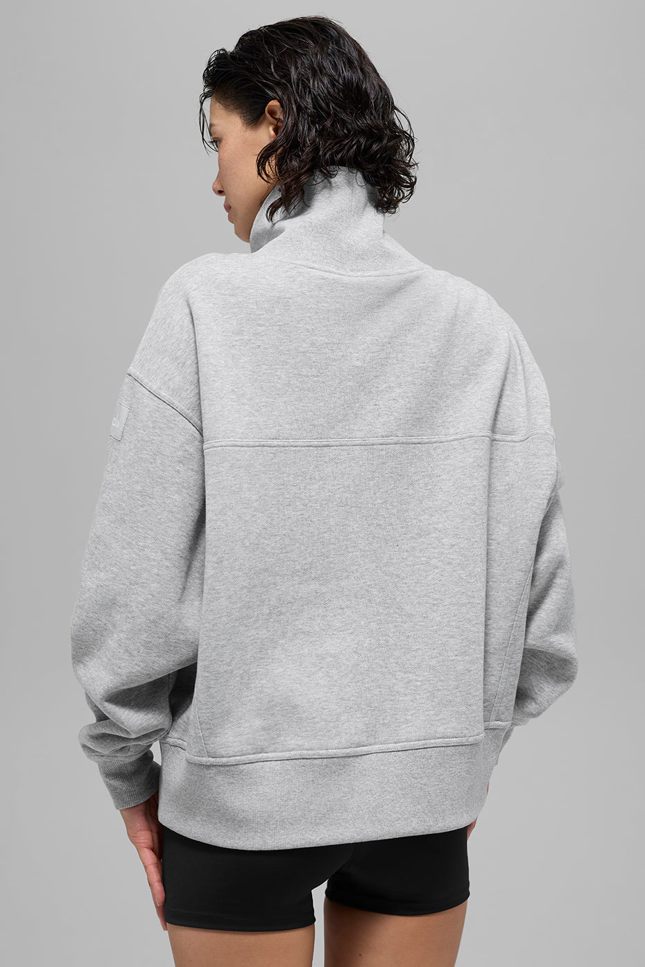 Alo Yoga Women'S Hazy Mock Neck Pullover