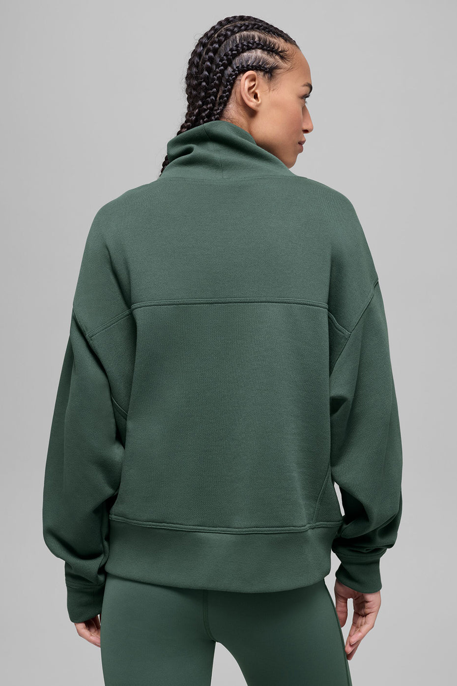 Alo Yoga Women'S Hazy Mock Neck Pullover
