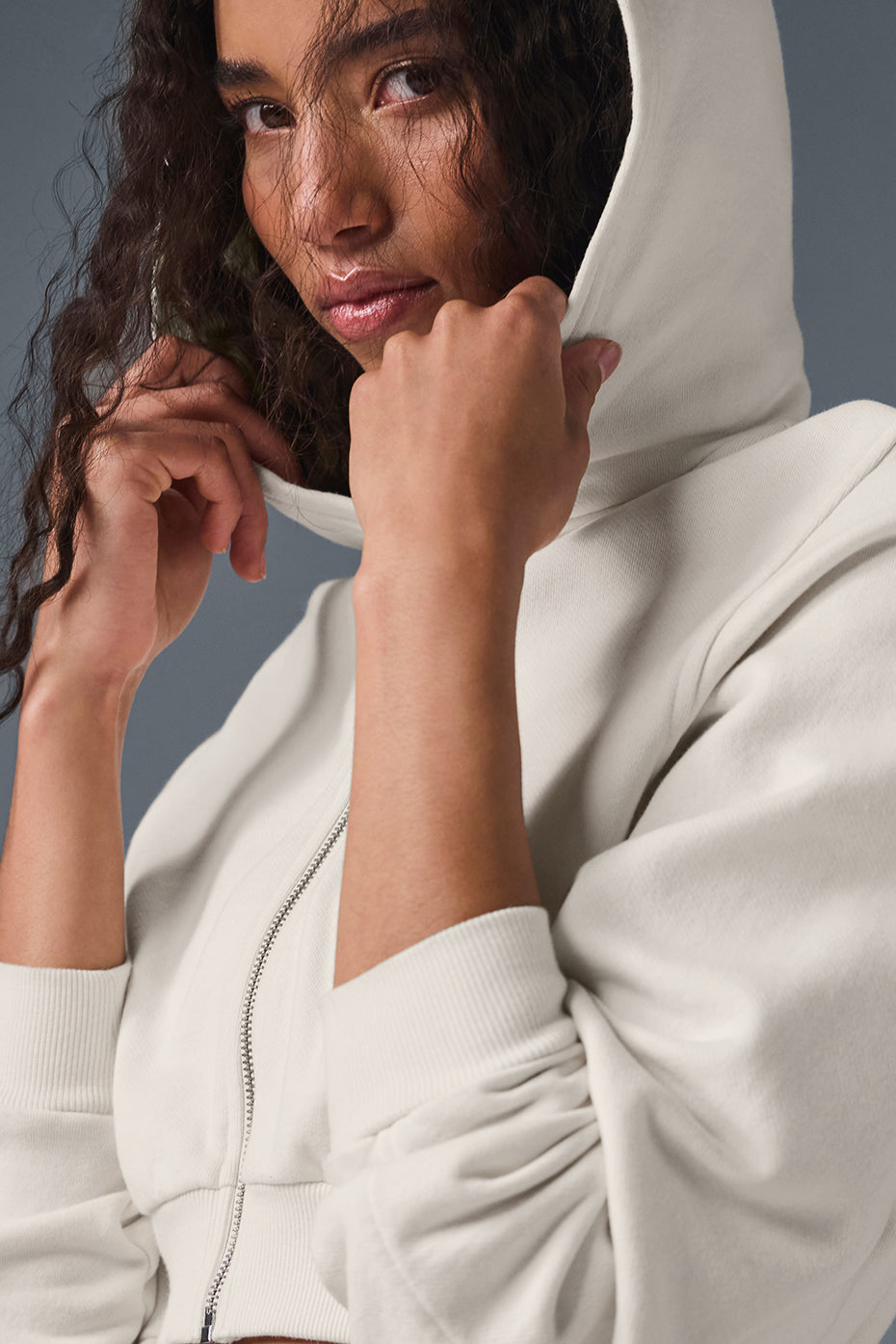 Alo Yoga Women'S Sweet Escape Zip Up Hoodie