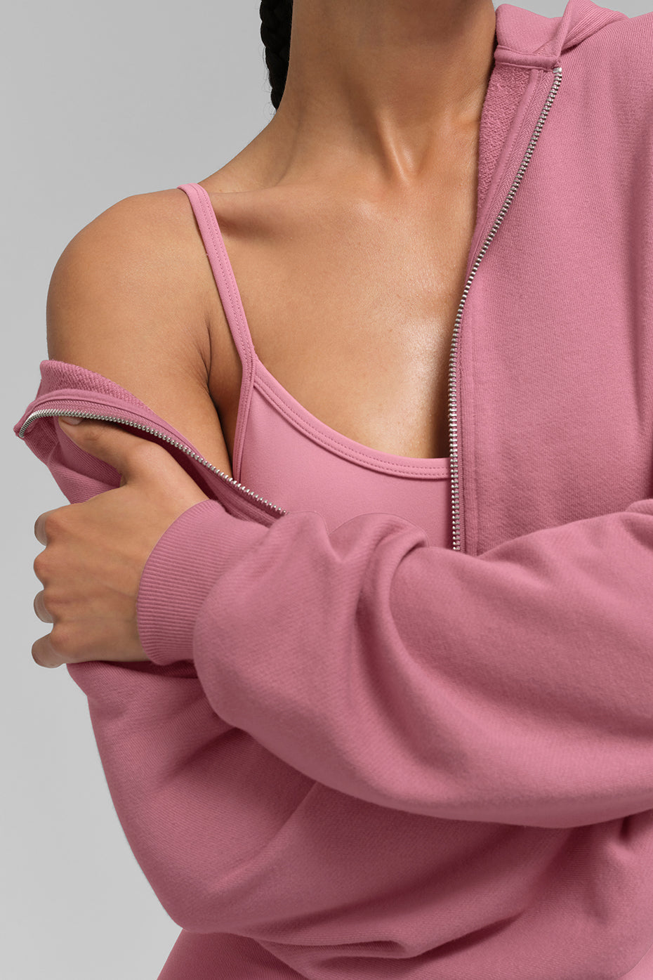 Alo Yoga Women'S Sweet Escape Zip Up Hoodie