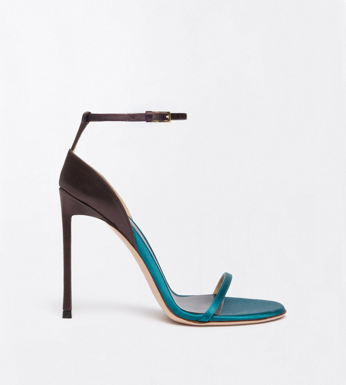 Tom Ford Satin Vertigo Ankle Strap Sandal