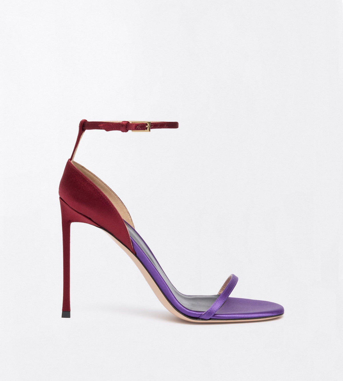 Tom Ford Satin Vertigo Ankle Strap Sandal