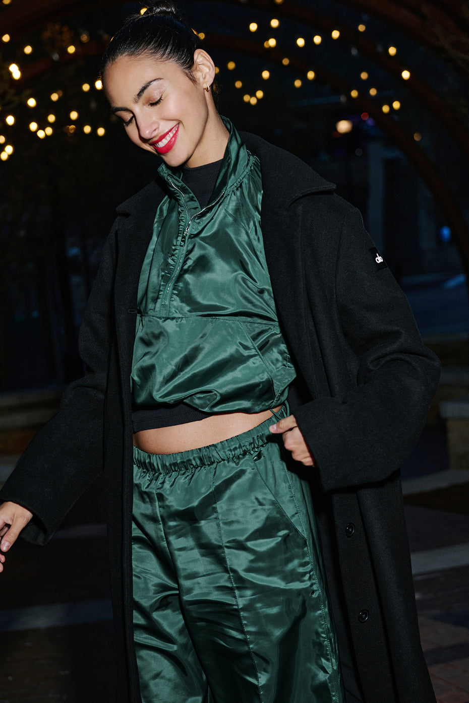 Alo Yoga Cropped Afterglow Pullover