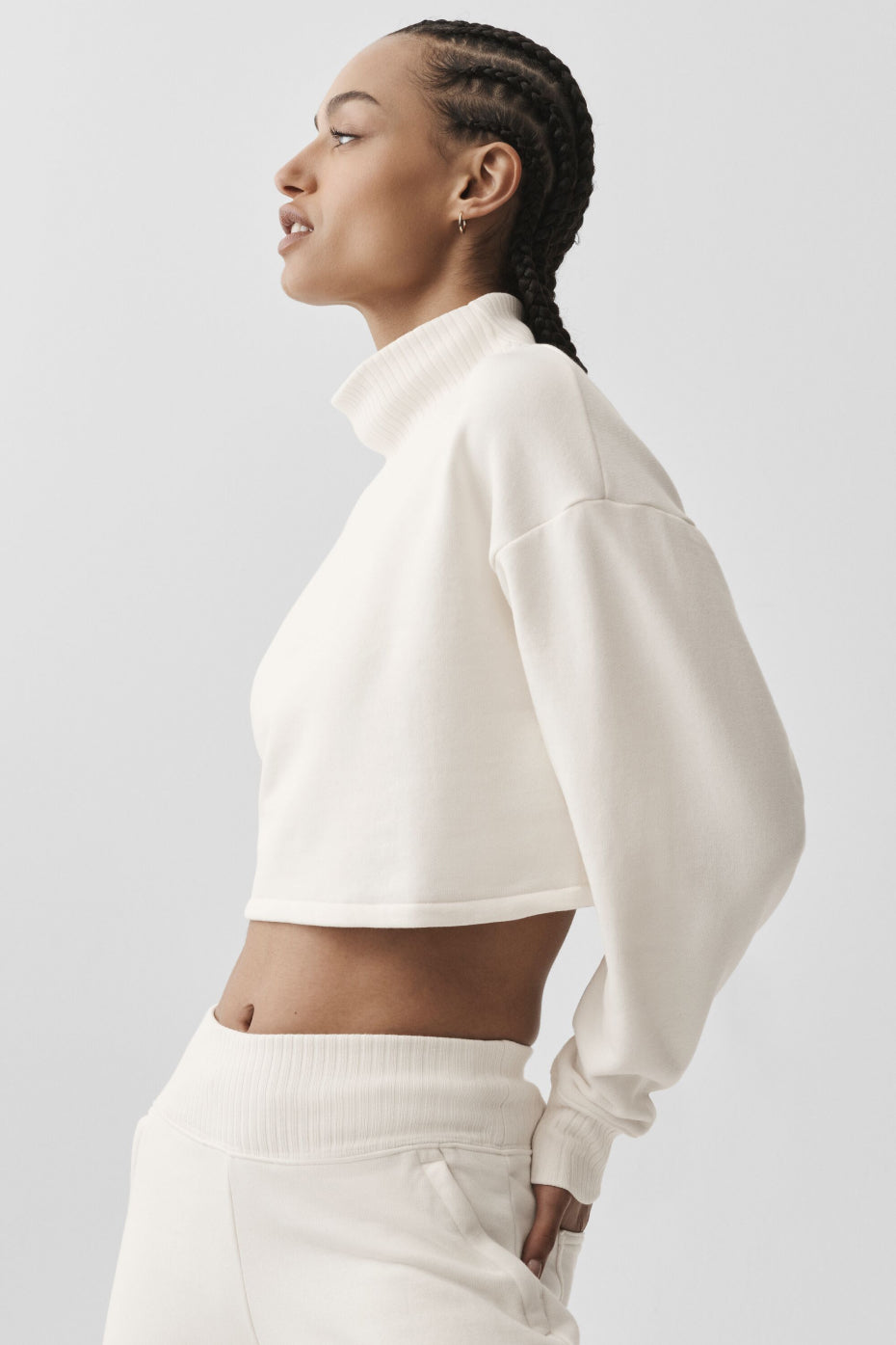 Alo Yoga Women'S Cropped Serenity Coverup