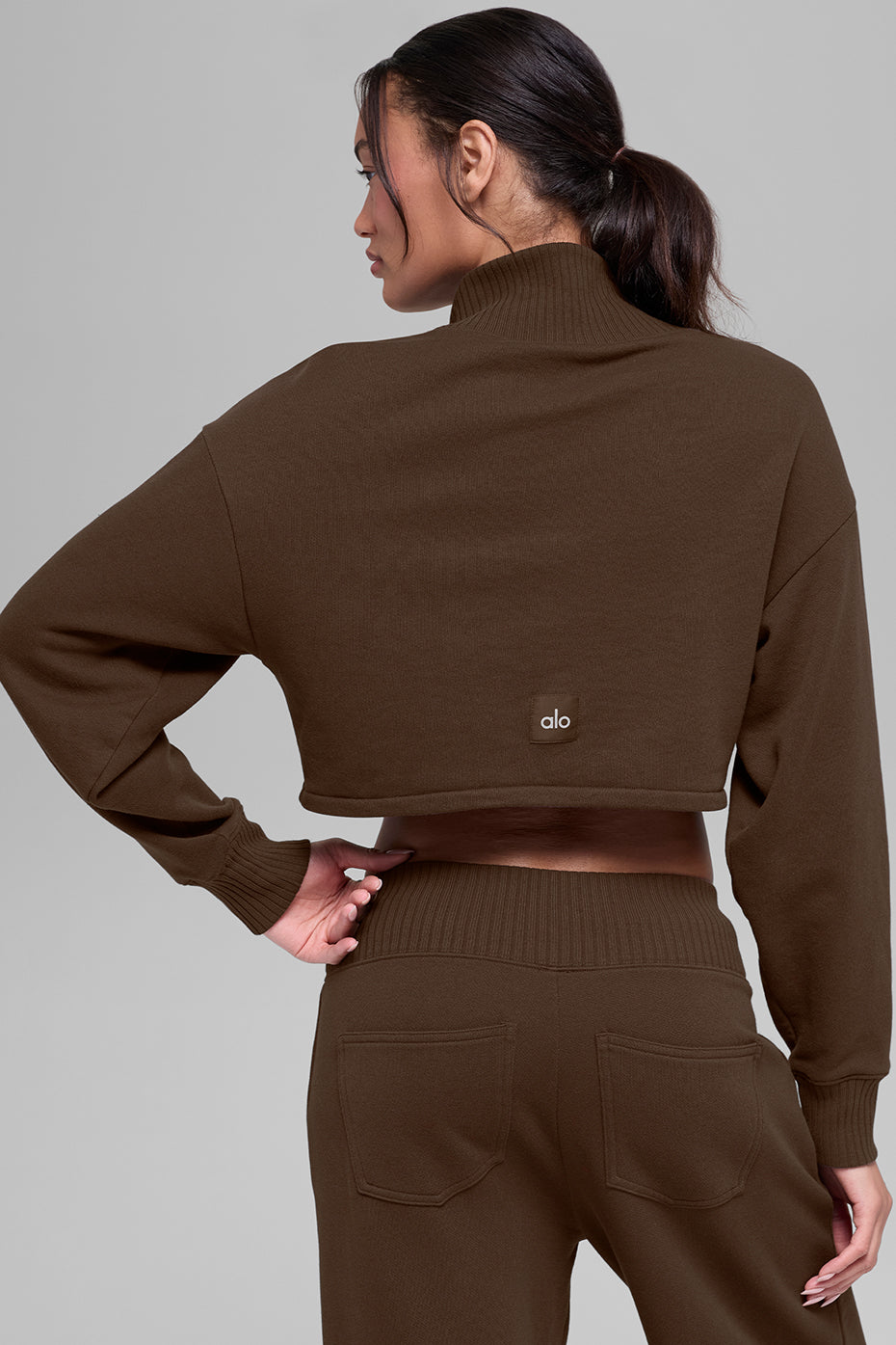 Alo Yoga Women'S Cropped Serenity Coverup