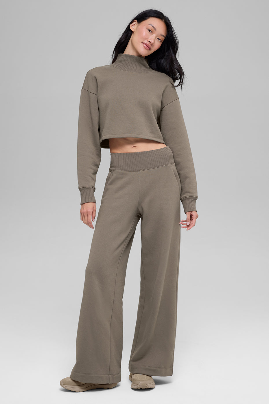 Alo Yoga Women'S Cropped Serenity Coverup