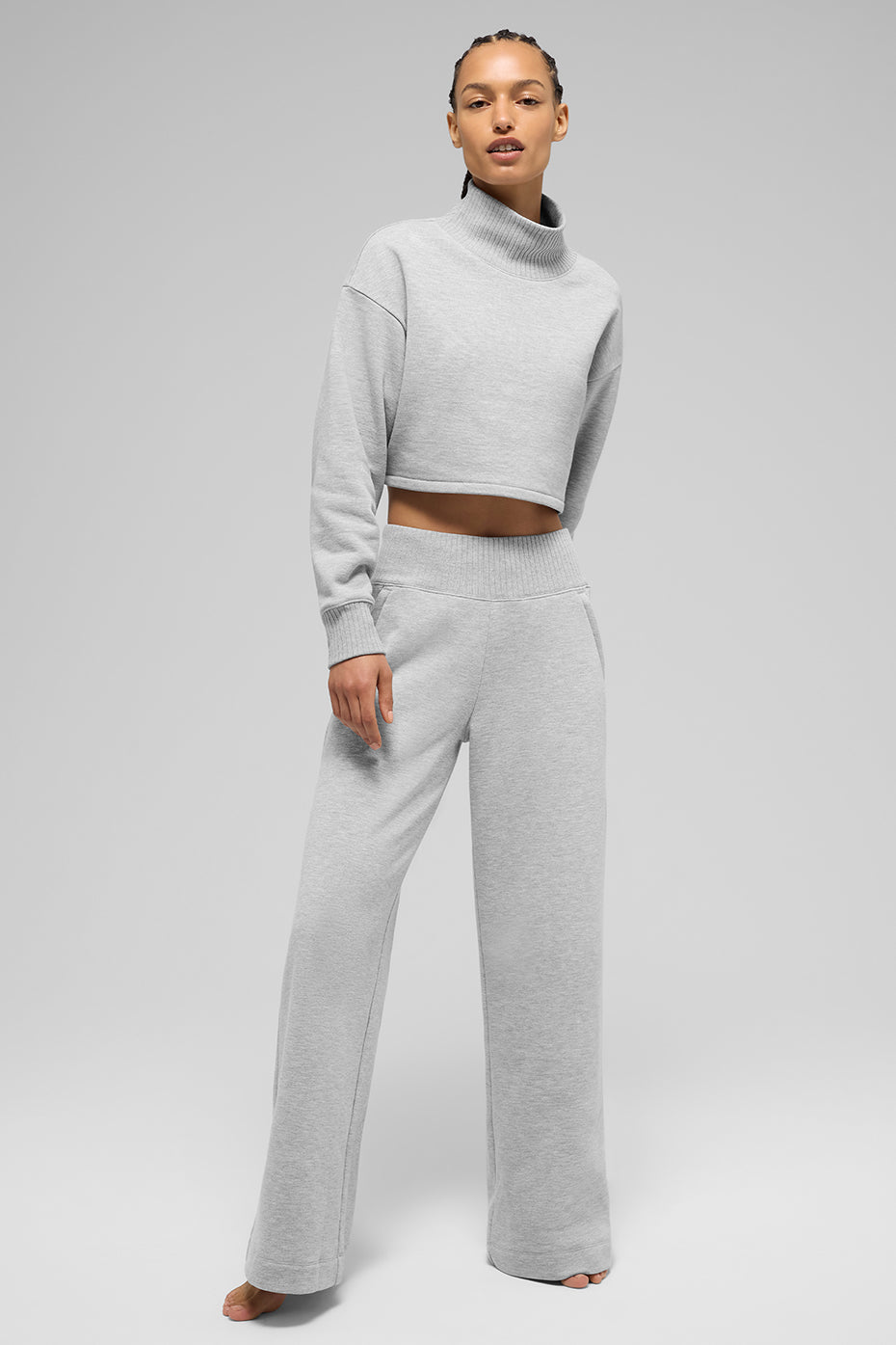 Alo Yoga Women'S Cropped Serenity Coverup