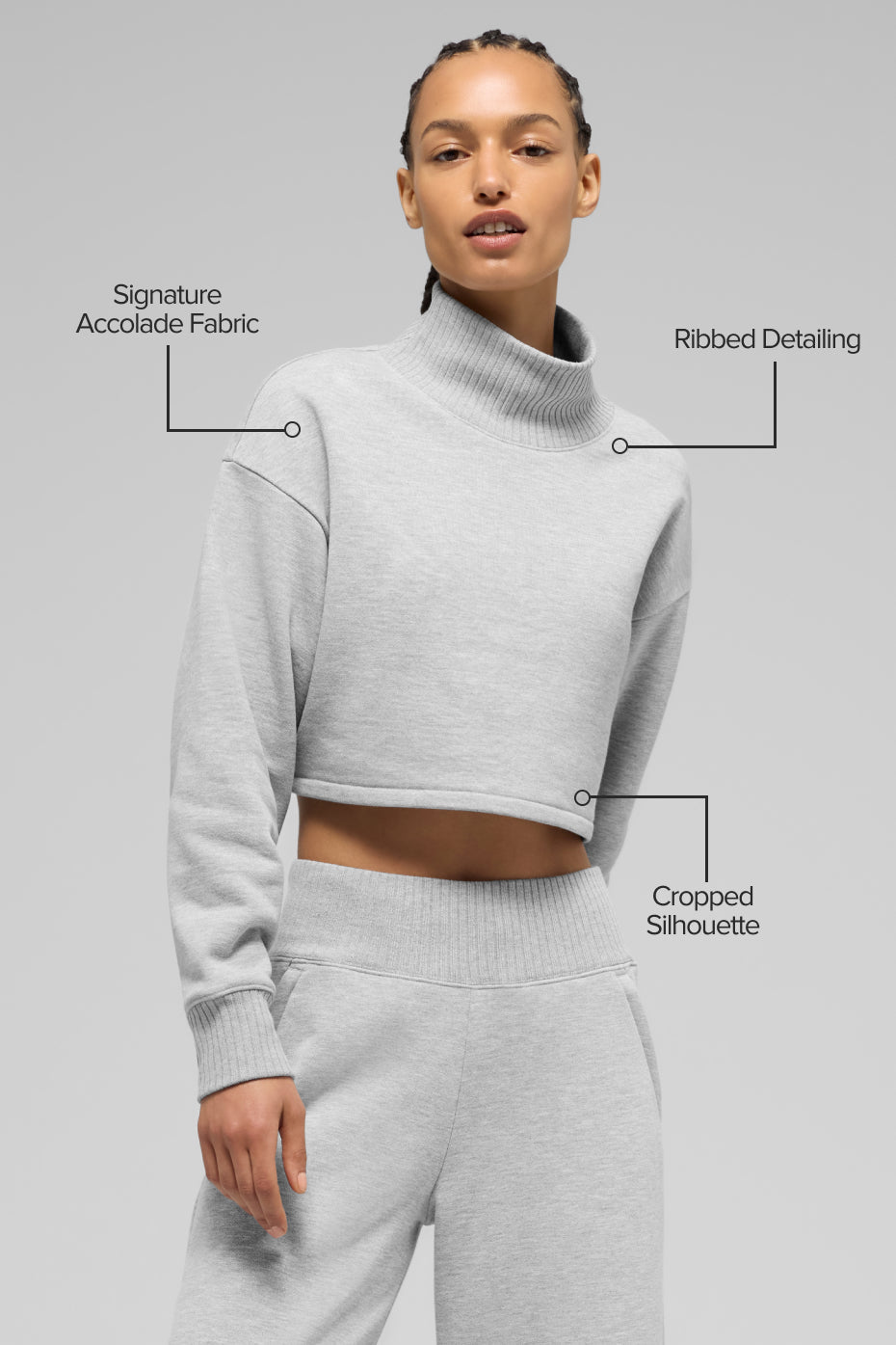 Alo Yoga Women'S Cropped Serenity Coverup